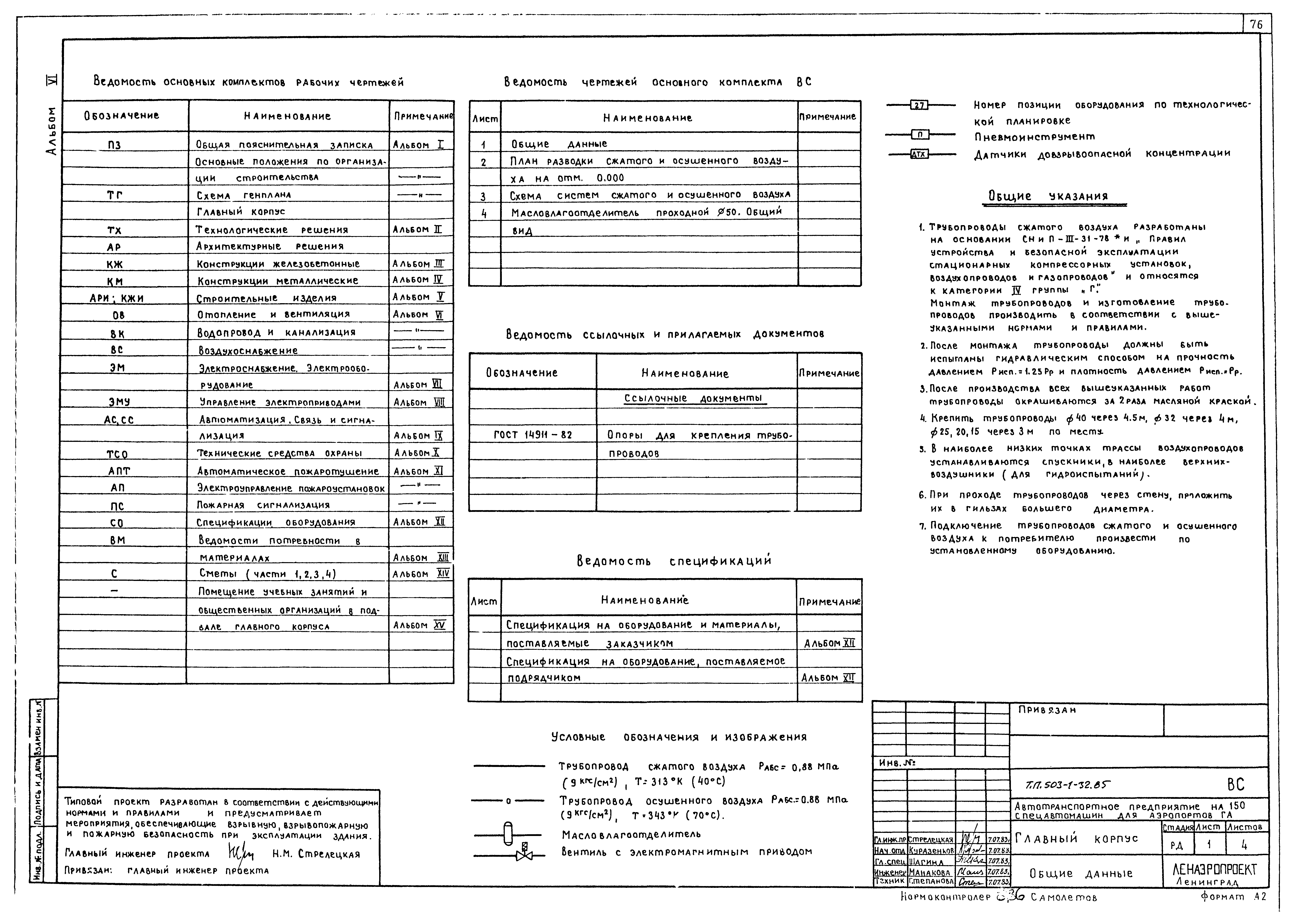 Типовой проект 503-1-32.85