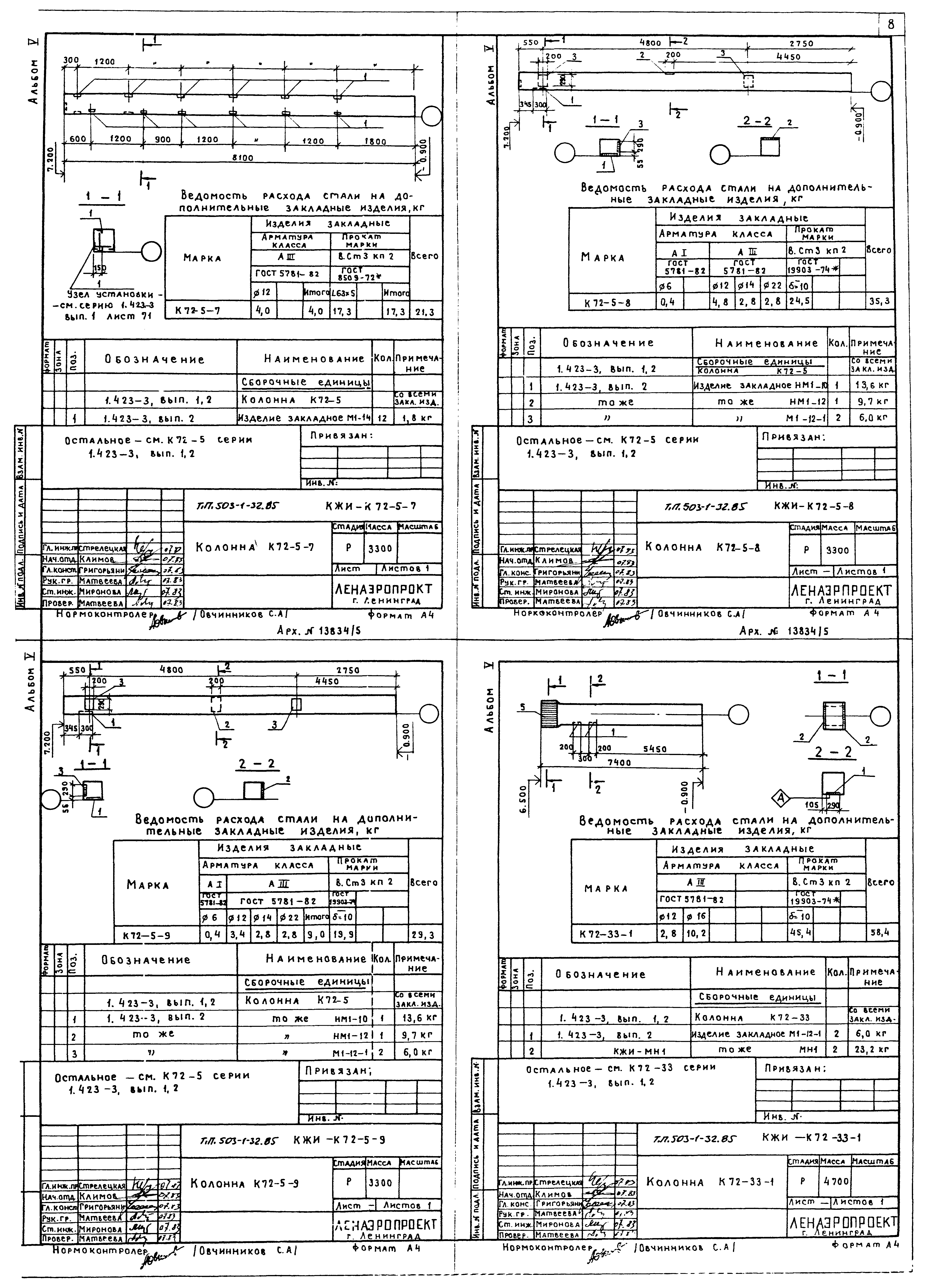 Типовой проект 503-1-32.85