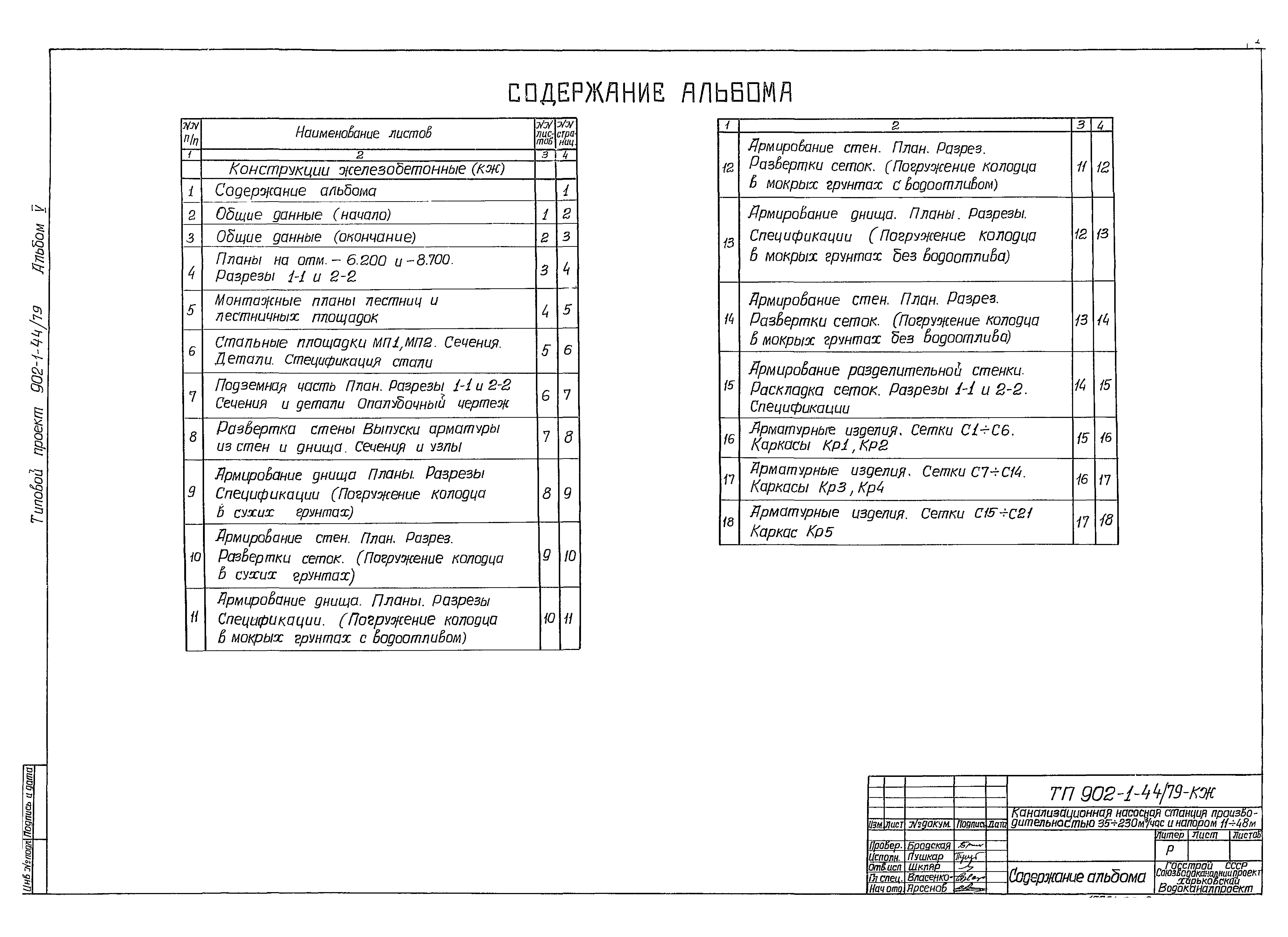 Типовой проект 902-1-44/79