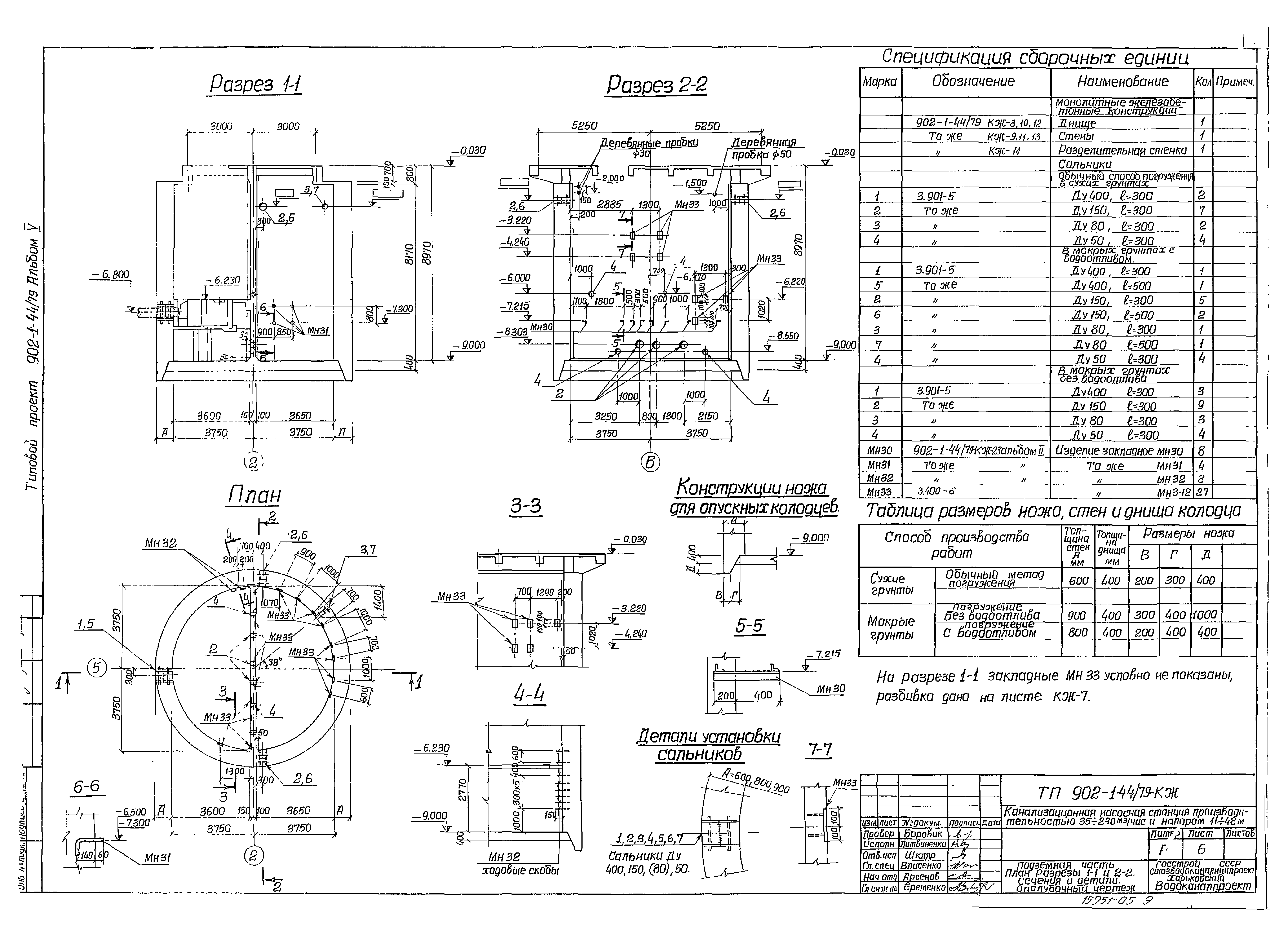 Типовой проект 902-1-44/79