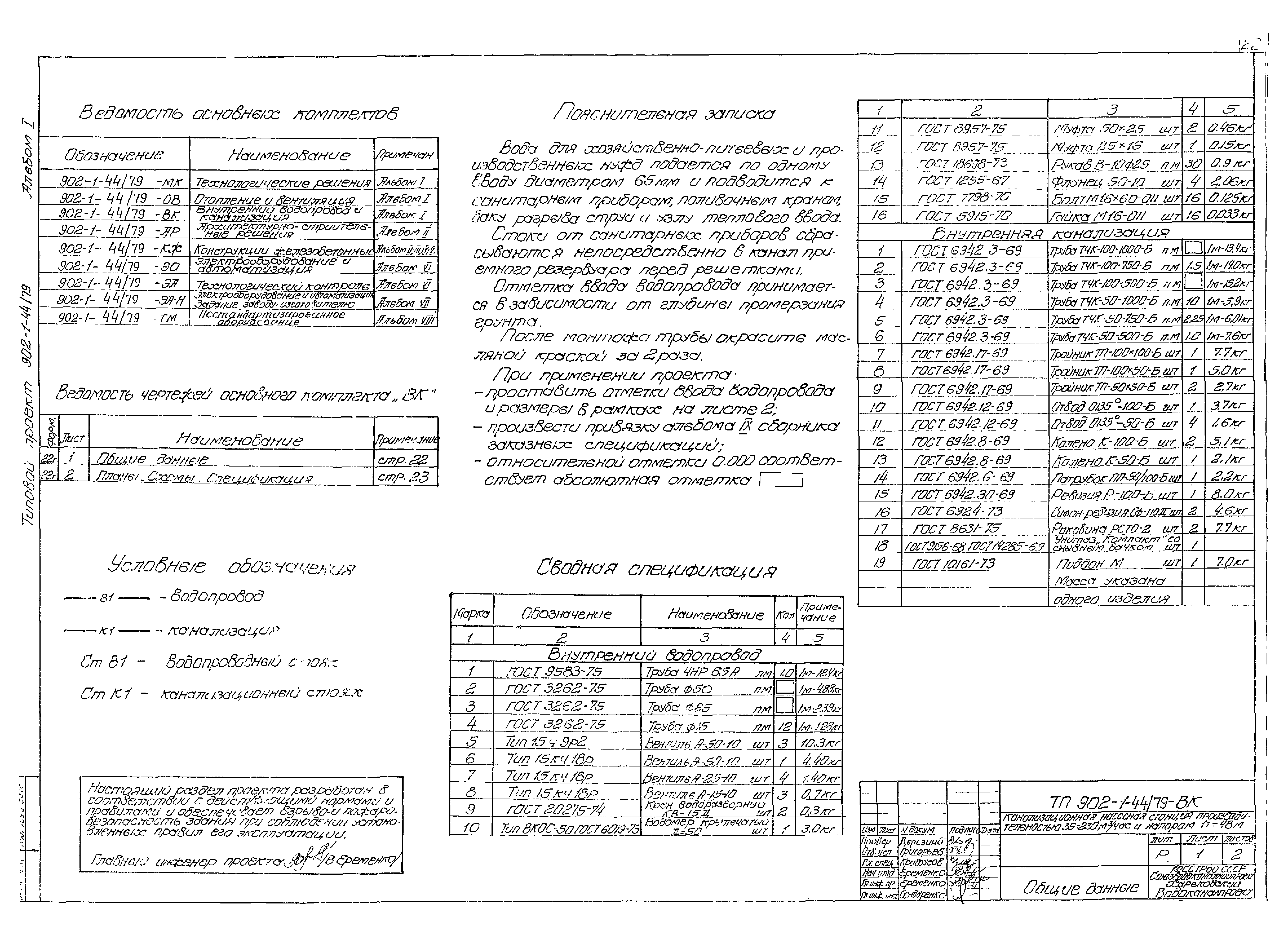 Типовой проект 902-1-44/79