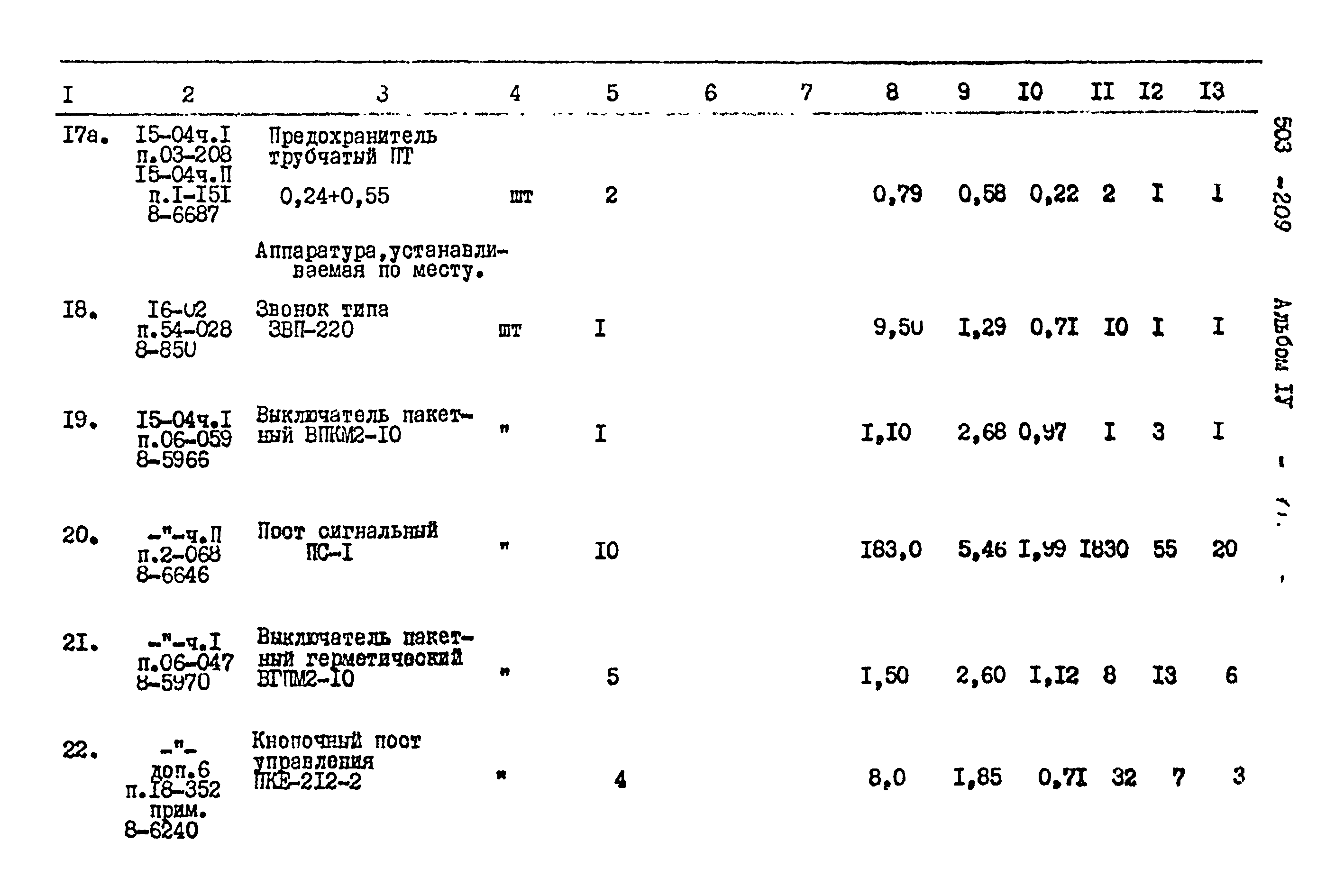 Типовой проект 503-209