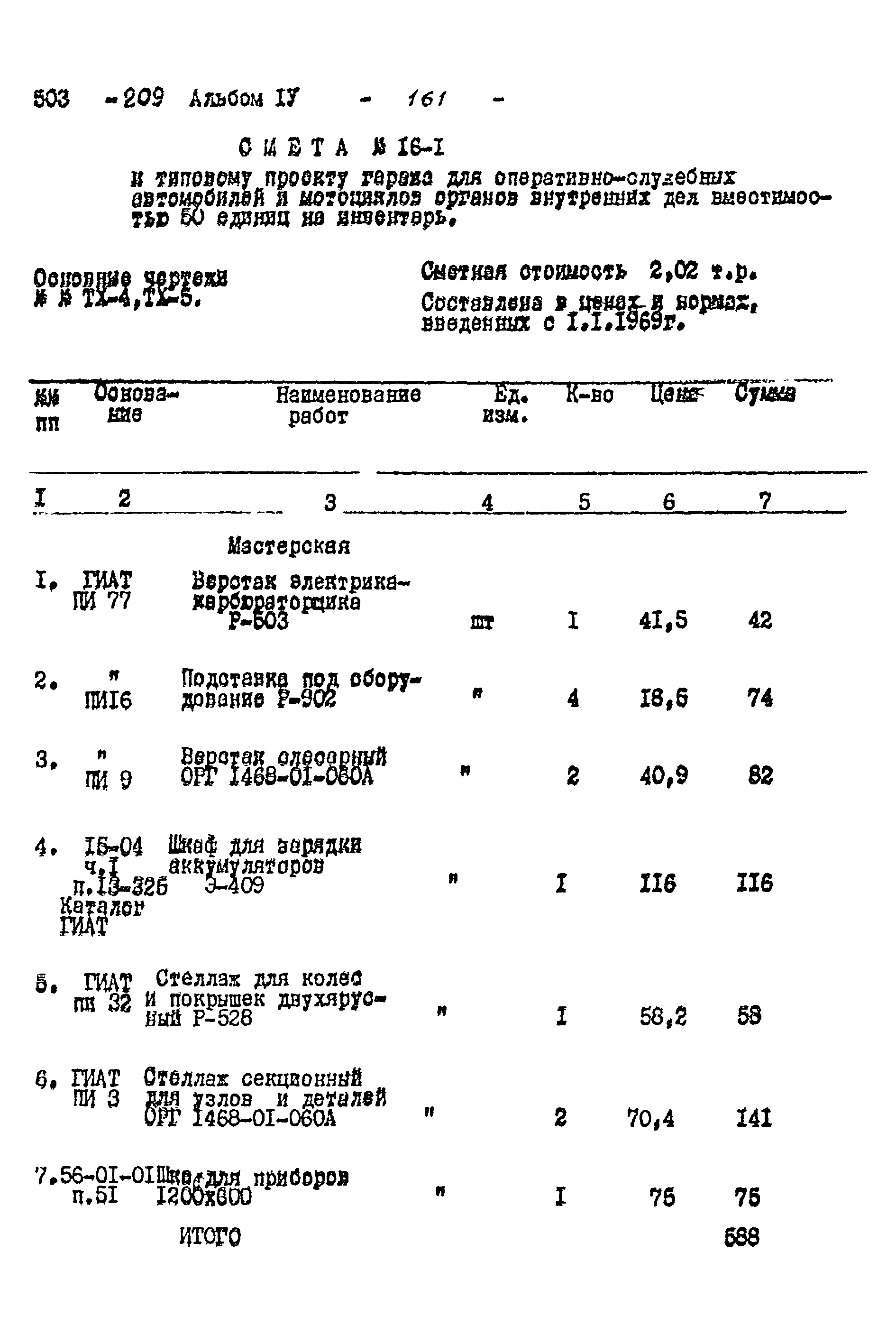 Типовой проект 503-209