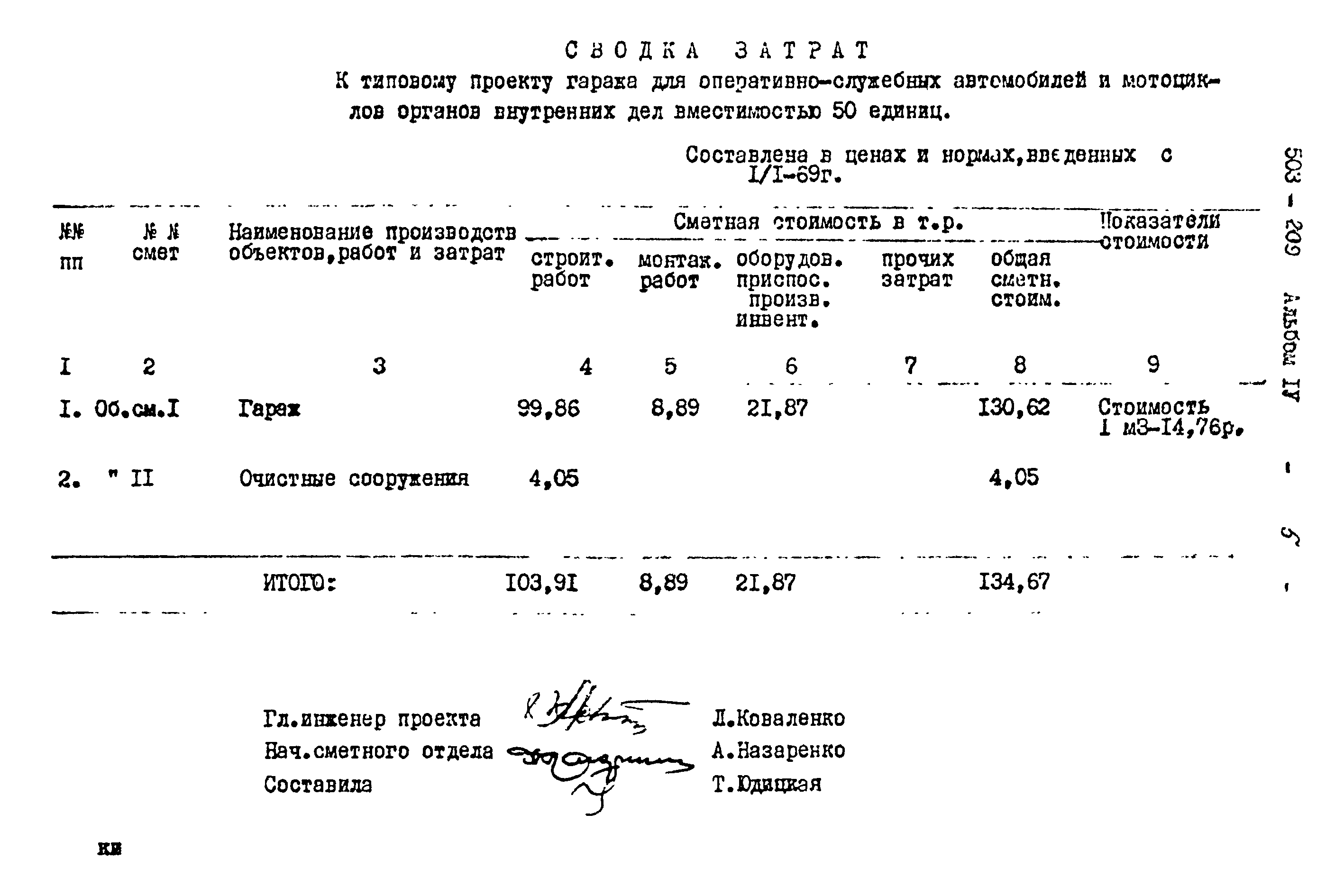 Типовой проект 503-209