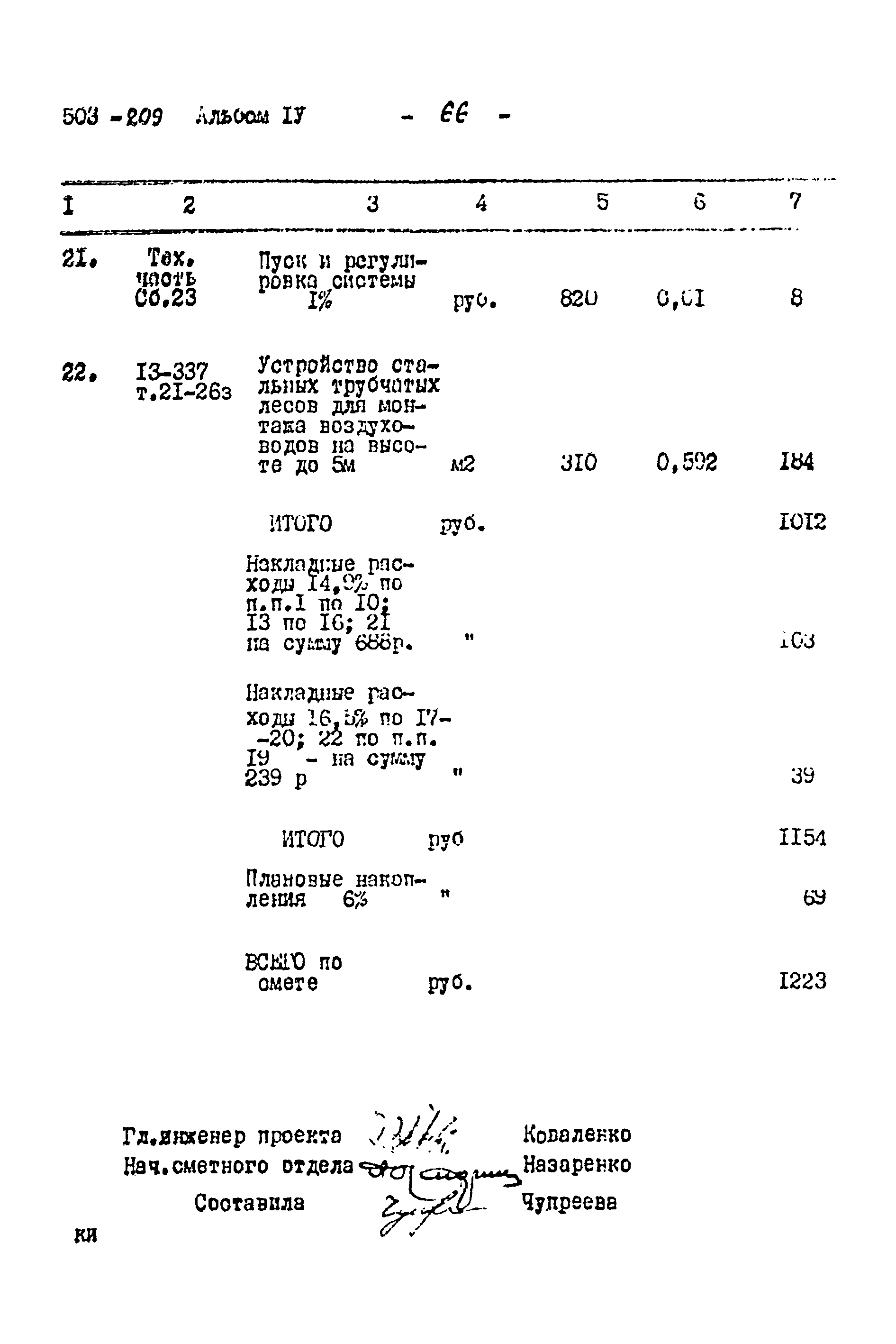 Типовой проект 503-209