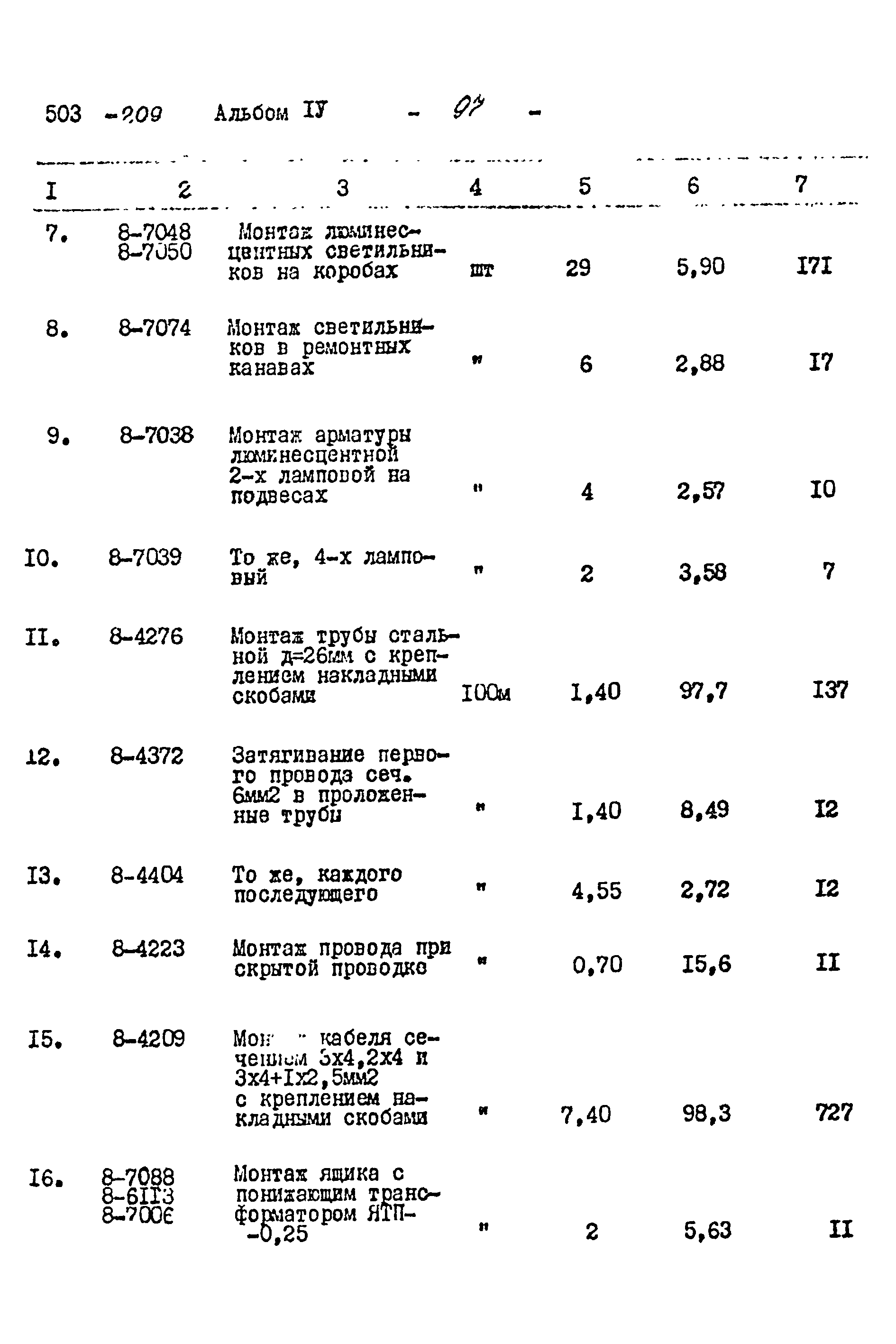 Типовой проект 503-209