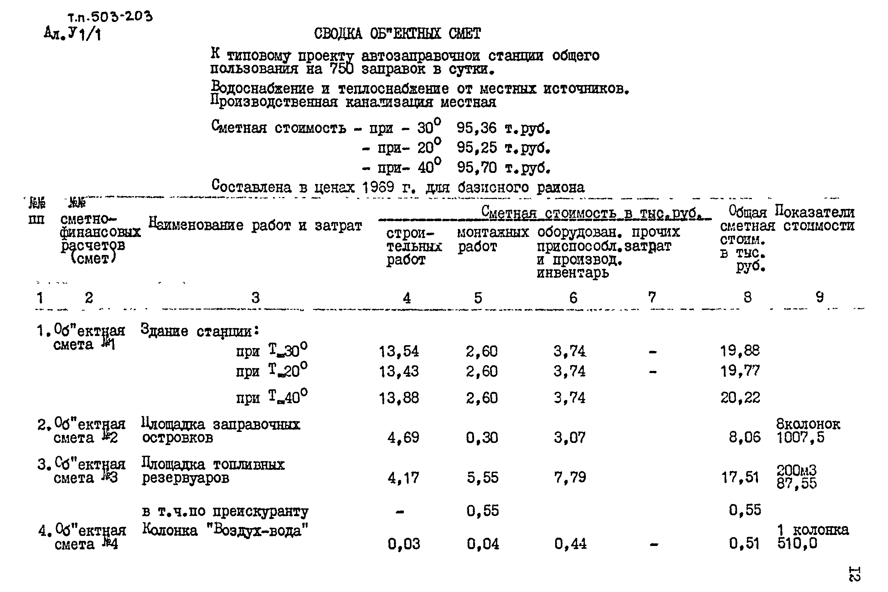 Типовой проект 503-203