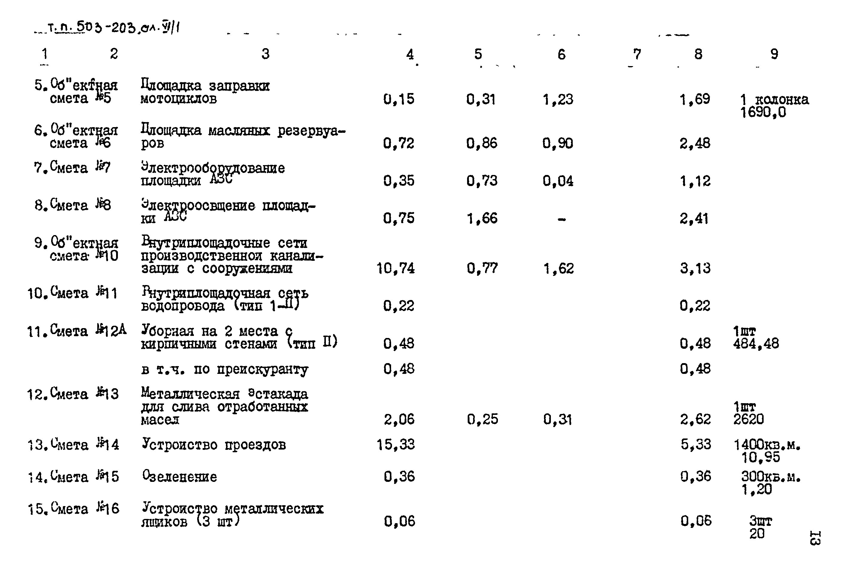 Типовой проект 503-203