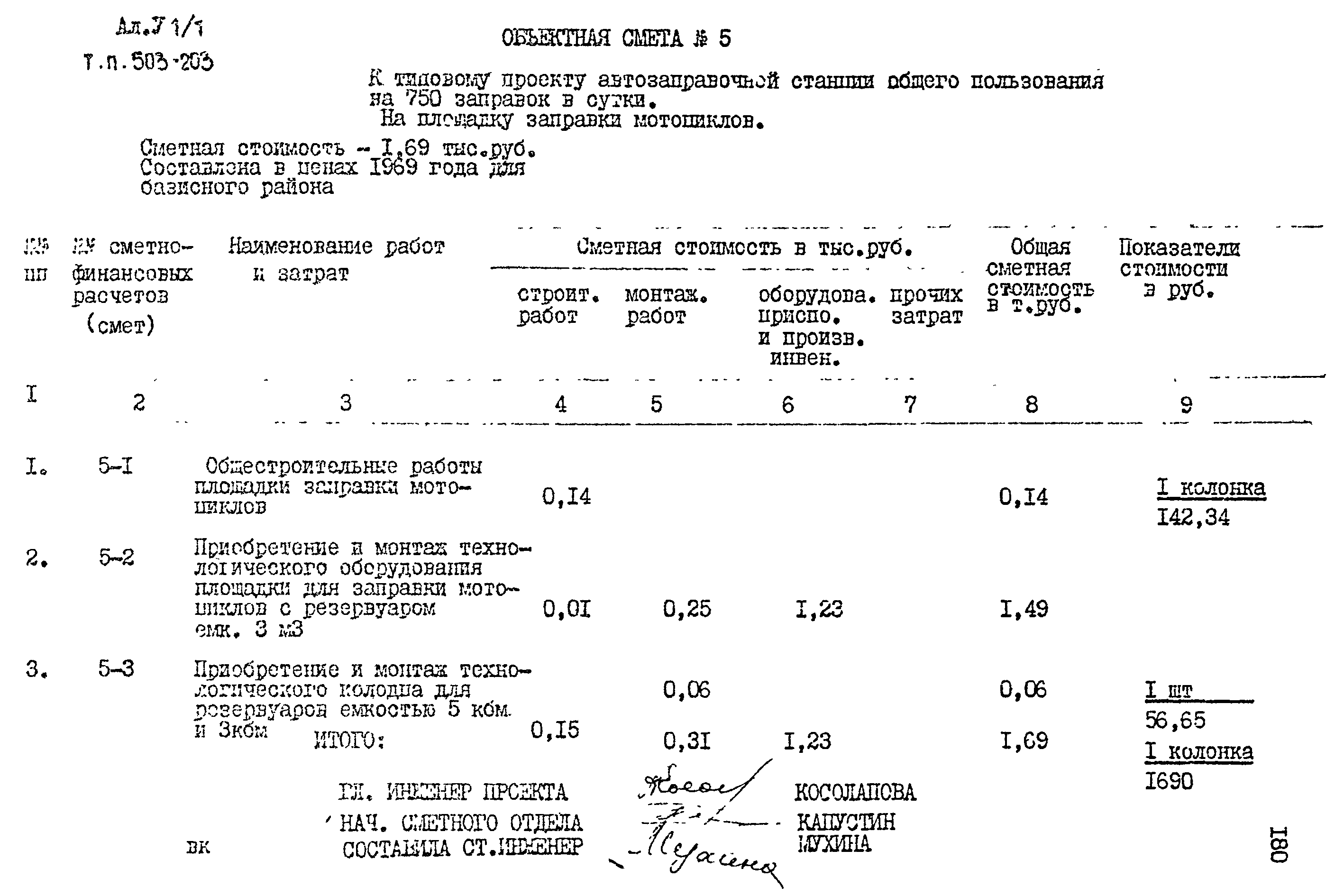 Типовой проект 503-203