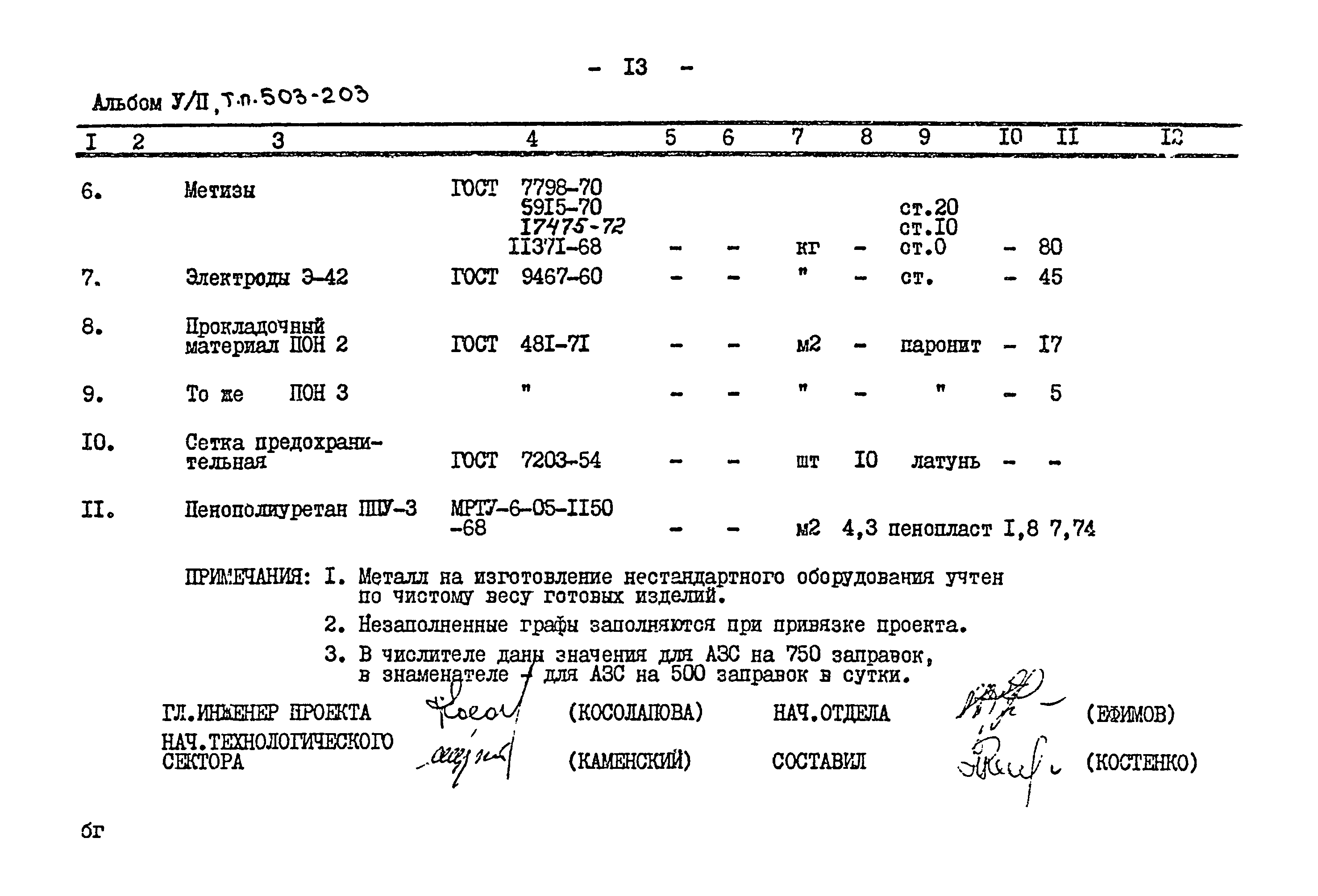 Типовой проект 503-203