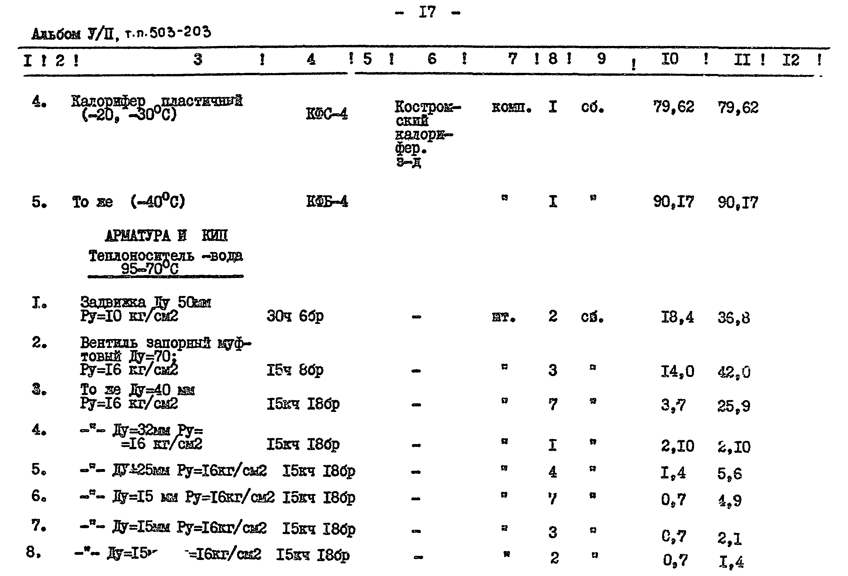 Типовой проект 503-203