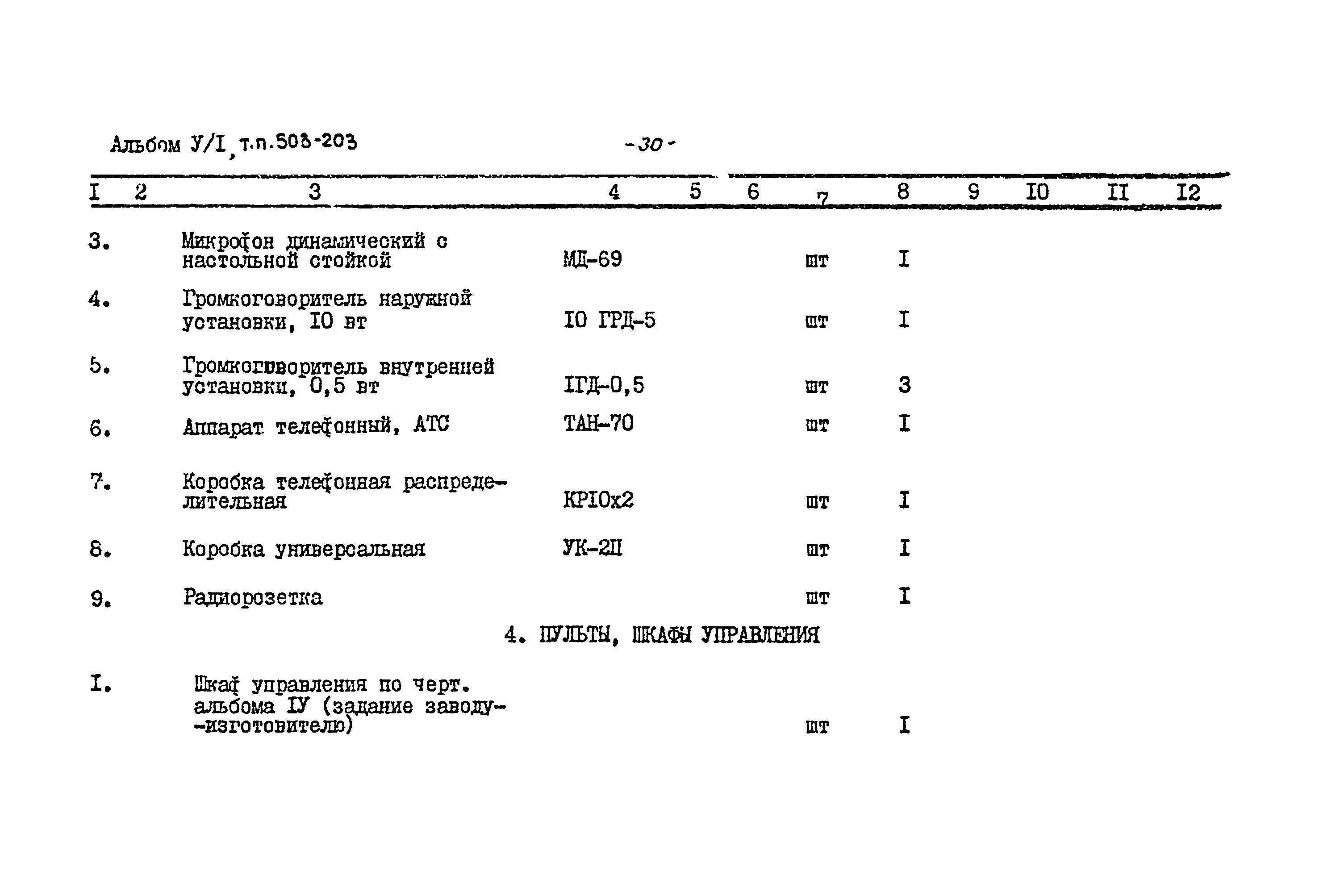 Типовой проект 503-203