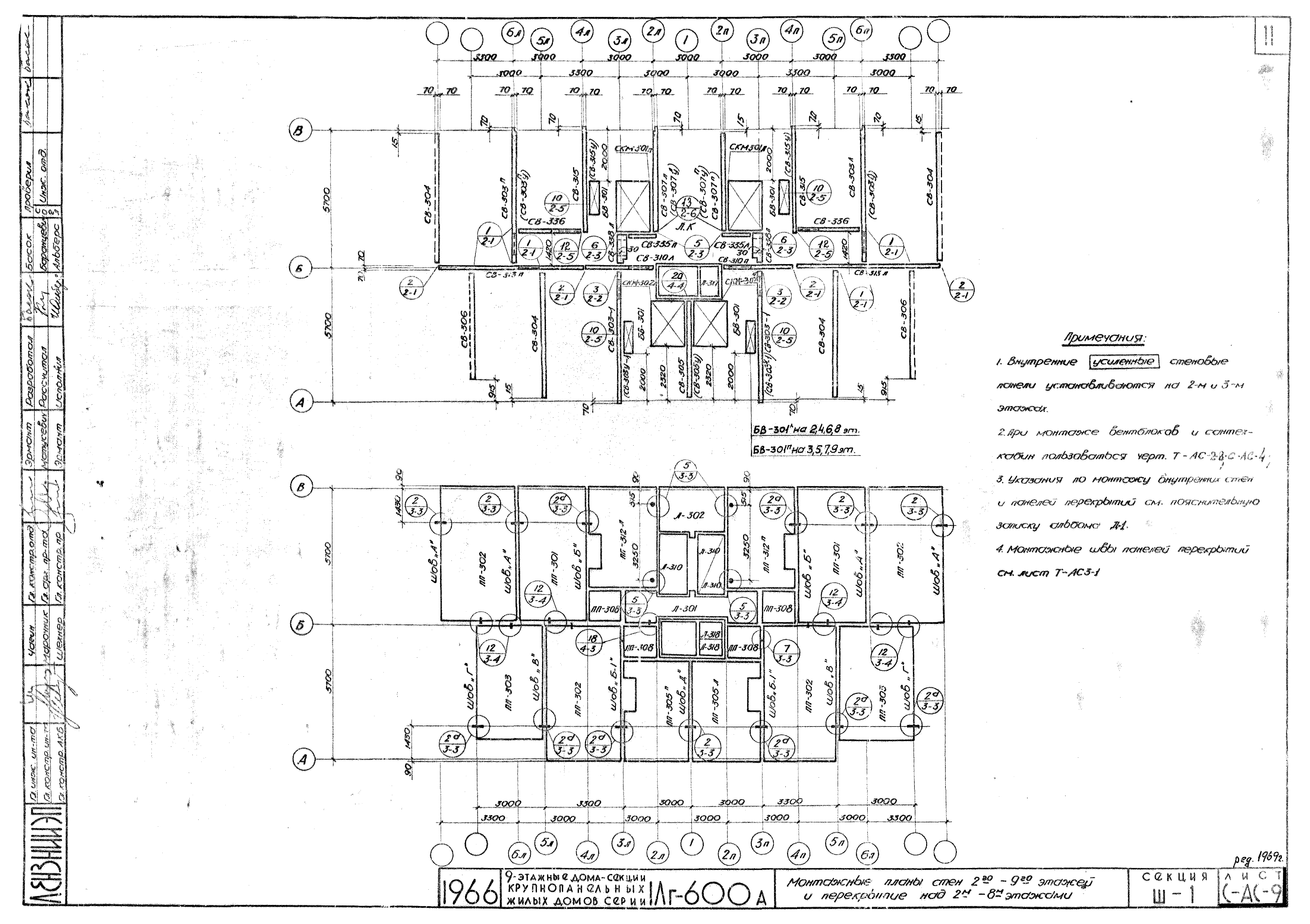 Типовой проект 1Лг-600А