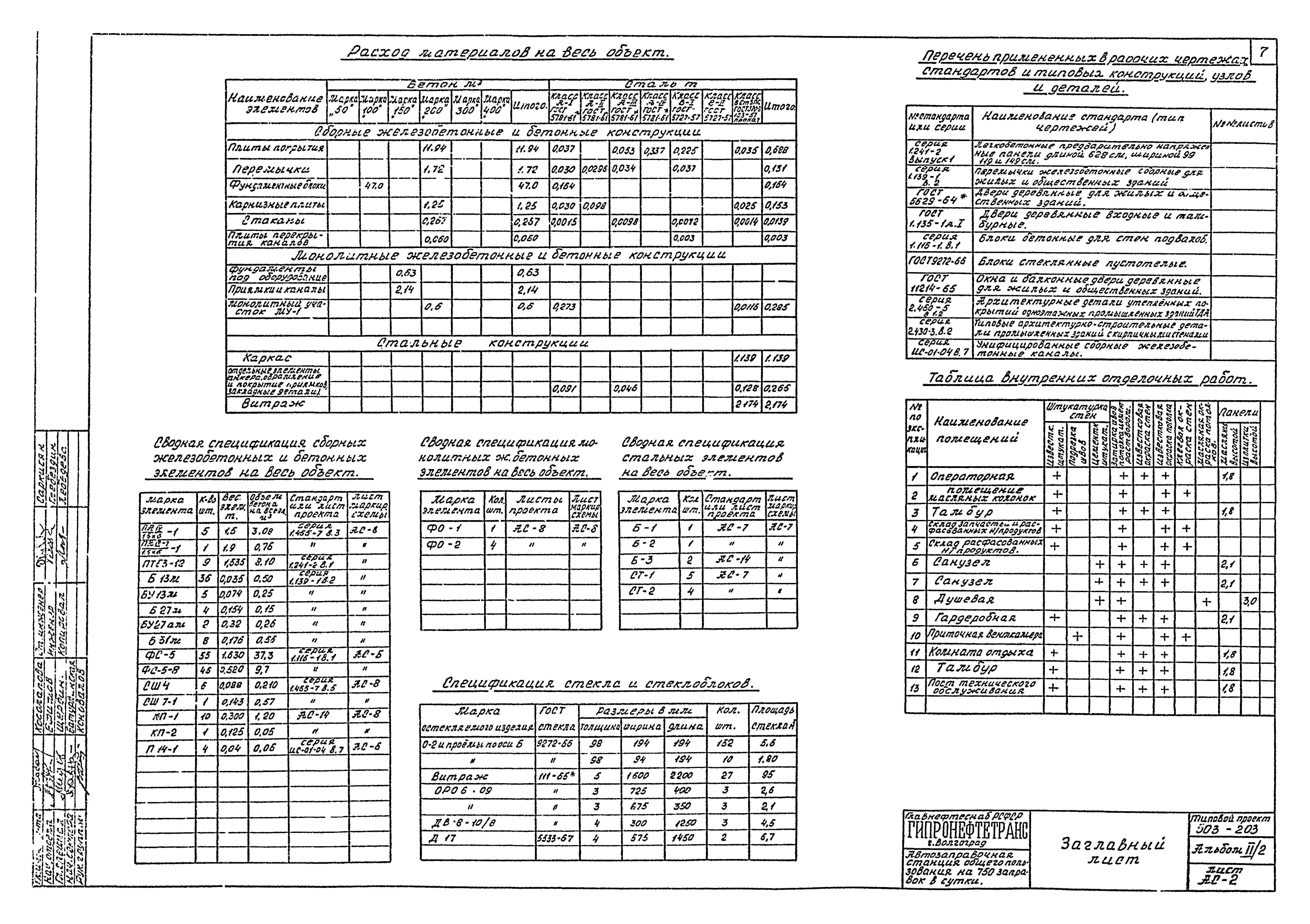 Типовой проект 503-203