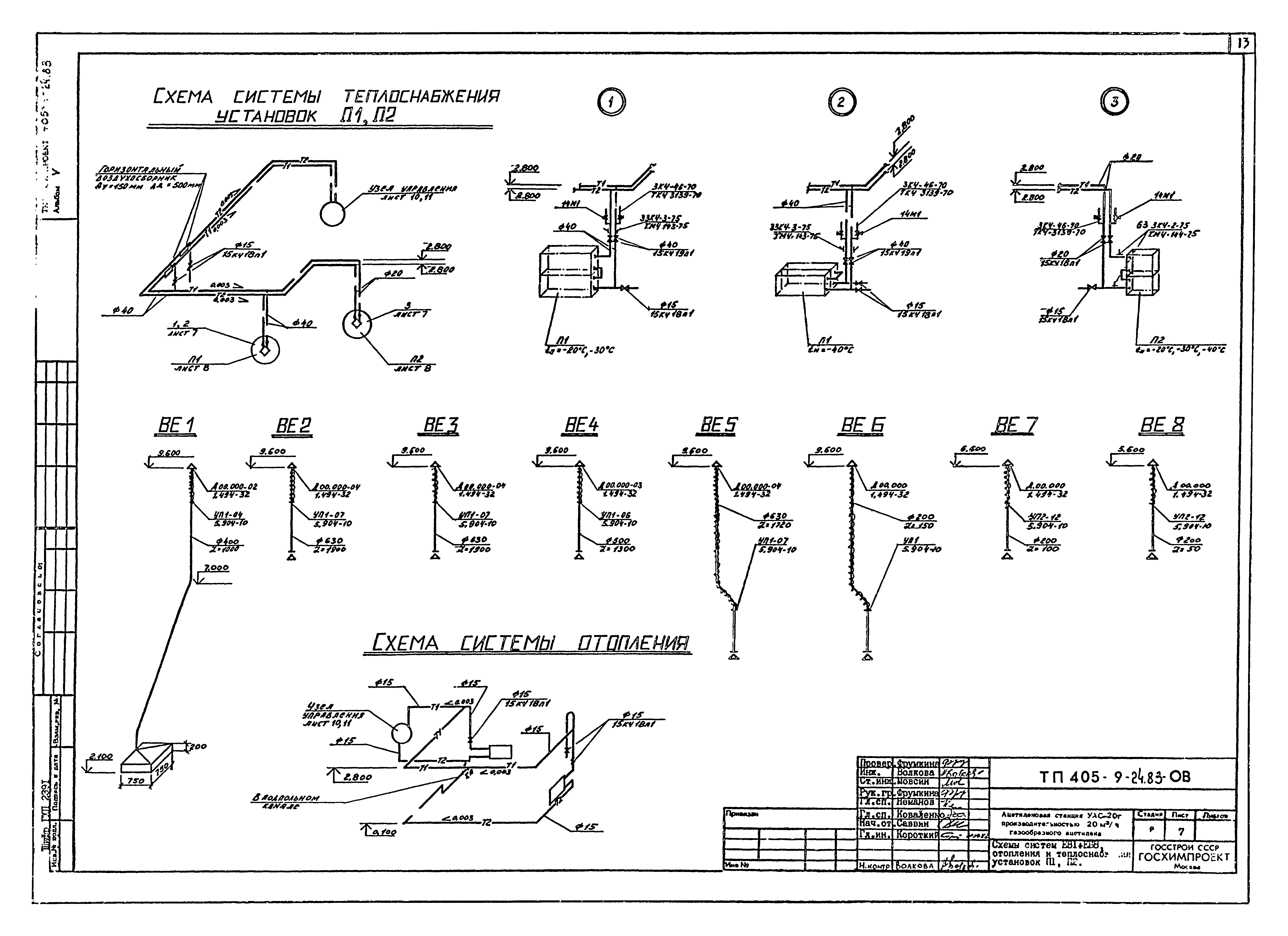 Типовой проект 405-9-24.83