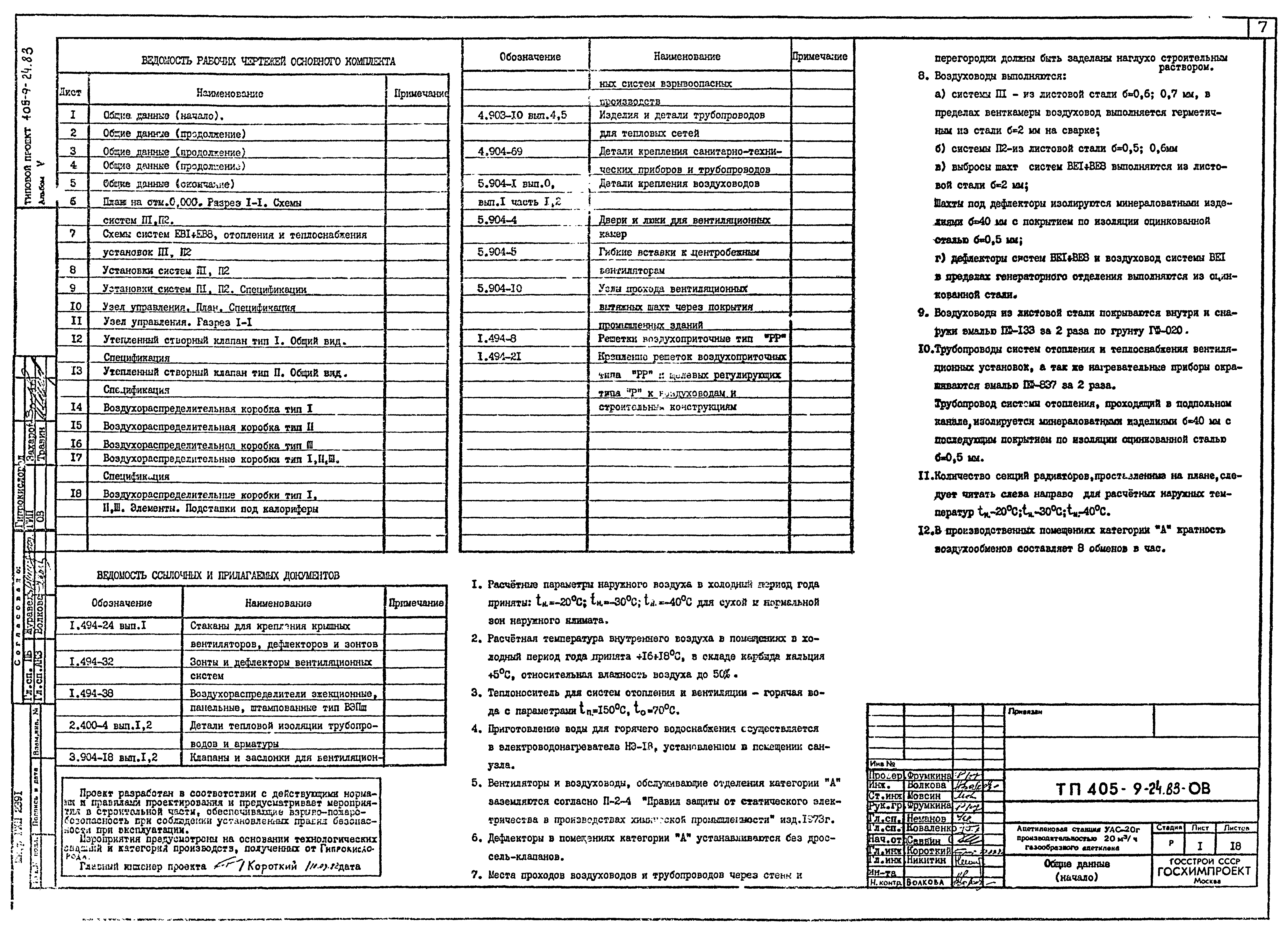 Типовой проект 405-9-24.83