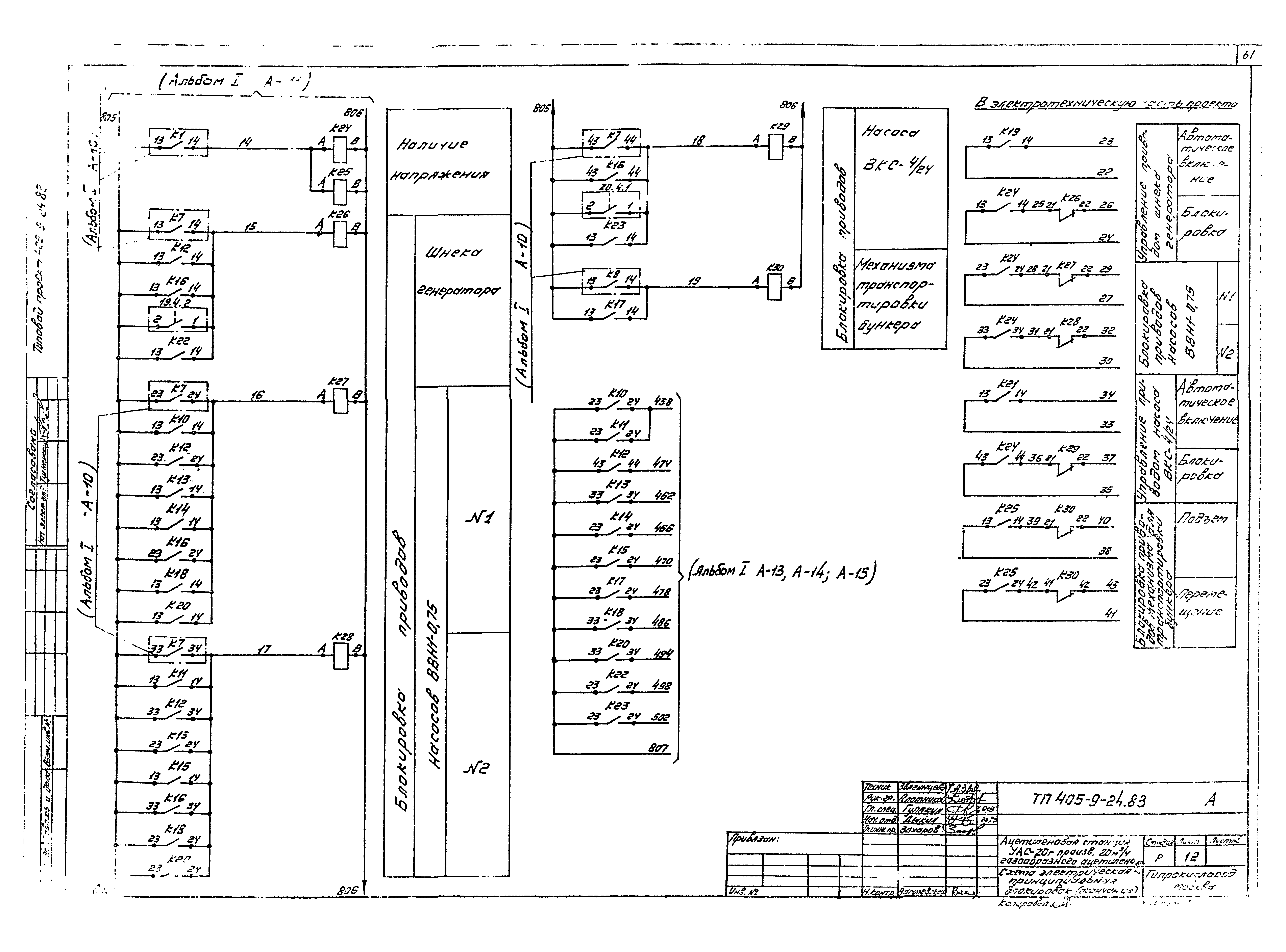 Типовой проект 405-9-24.83