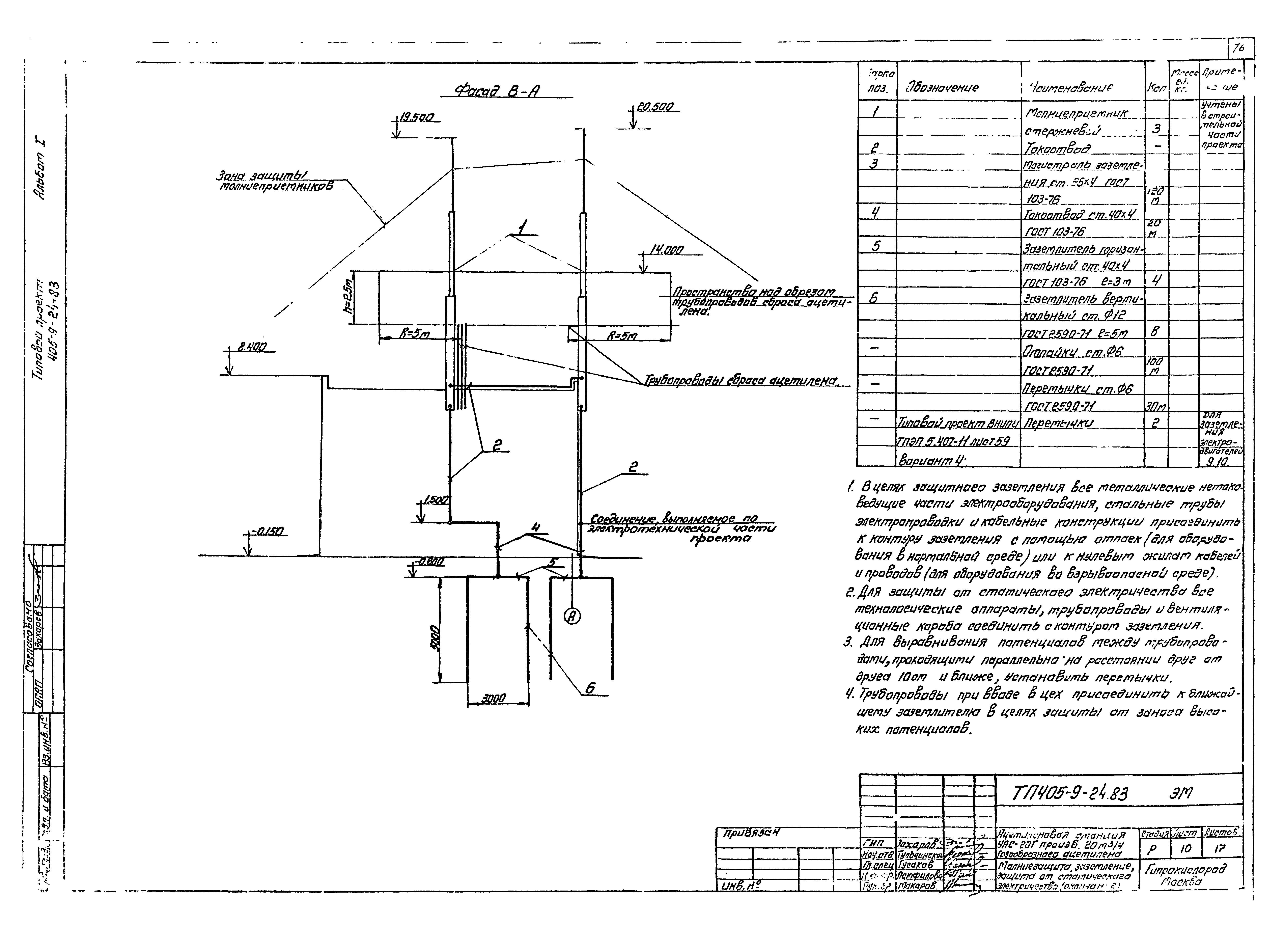 Типовой проект 405-9-24.83