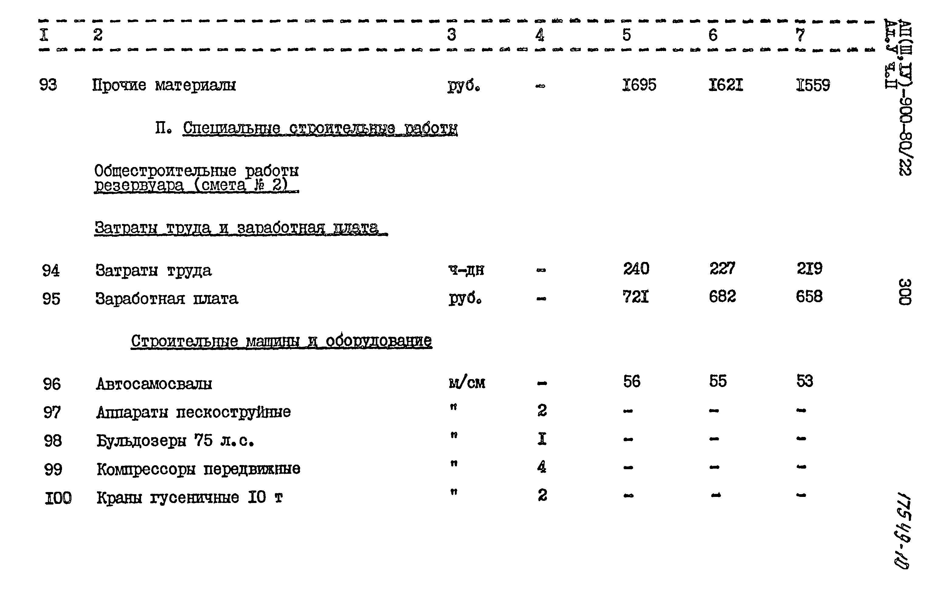 Типовой проект А-II,III,IV-900-80/22