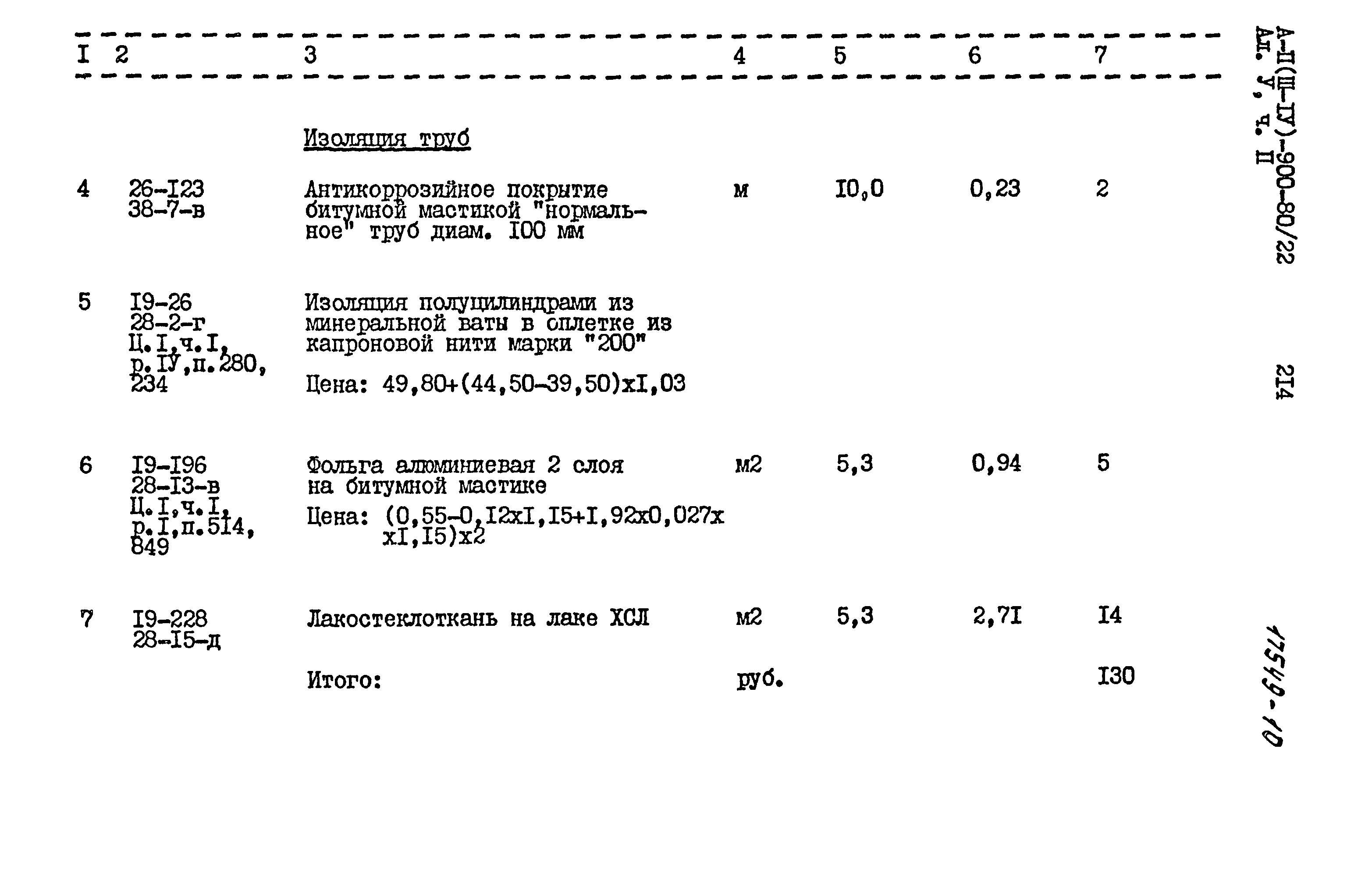 Типовой проект А-II,III,IV-900-80/22