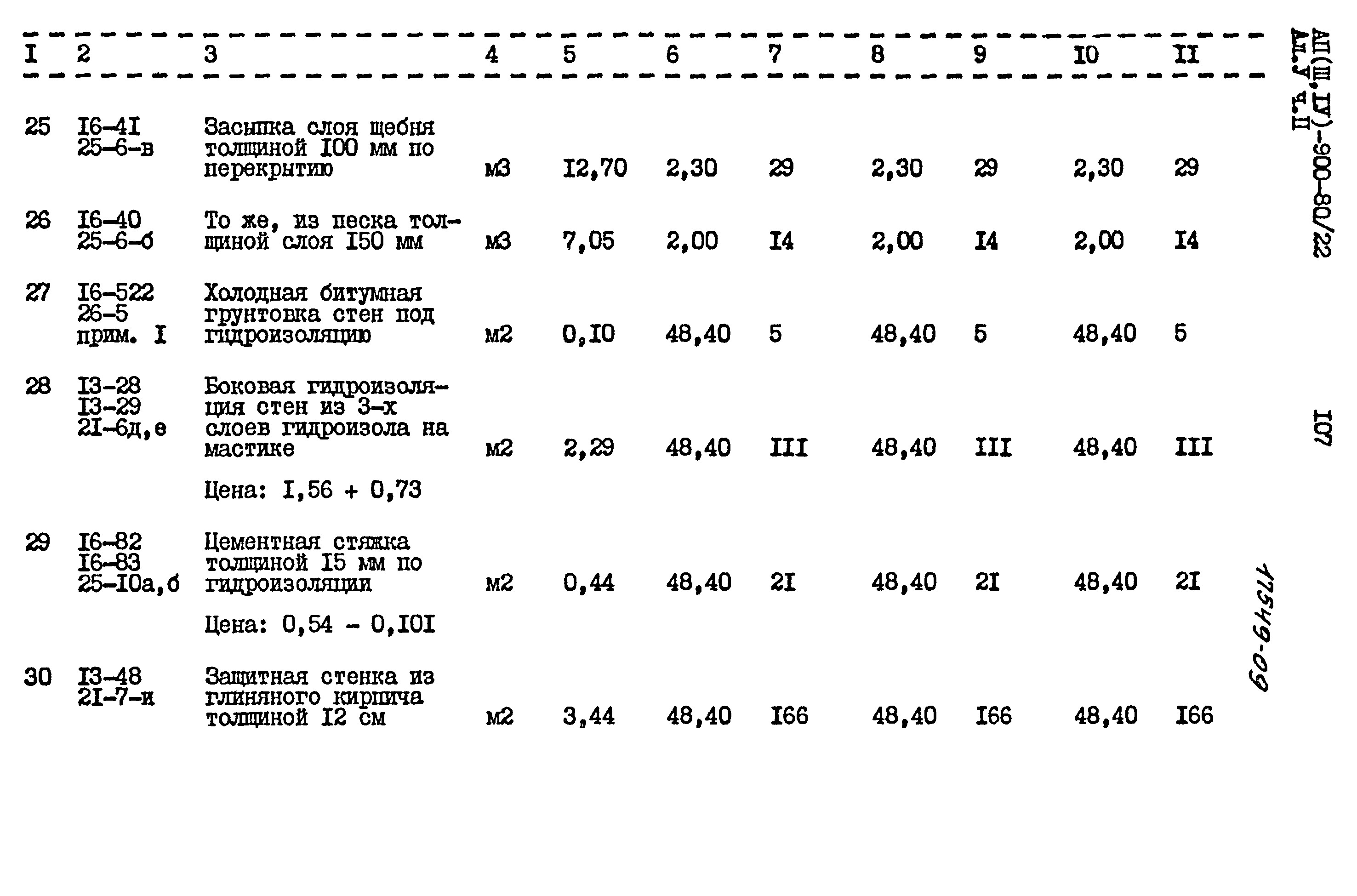 Типовой проект А-II,III,IV-900-80/22