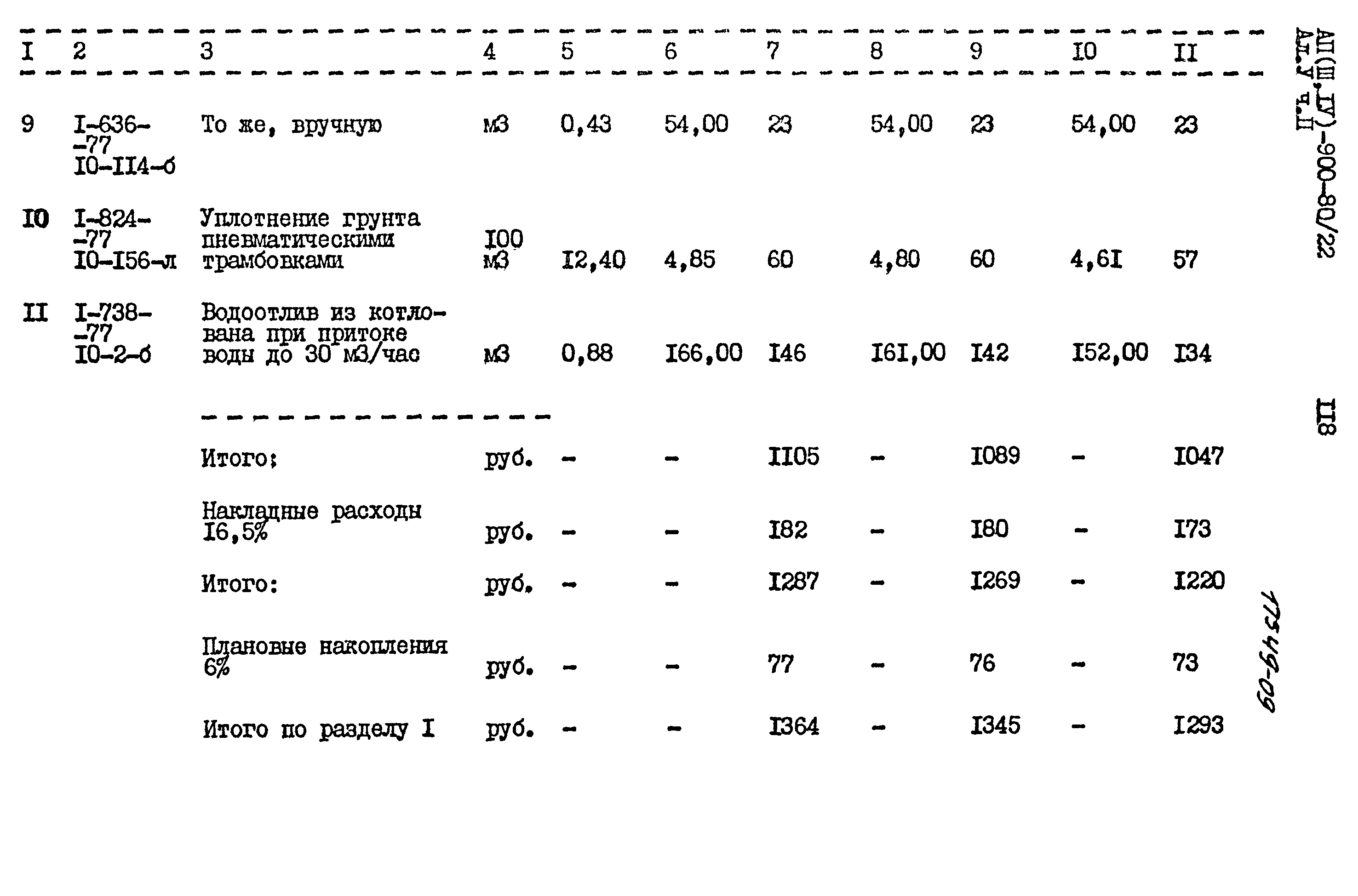 Типовой проект А-II,III,IV-900-80/22