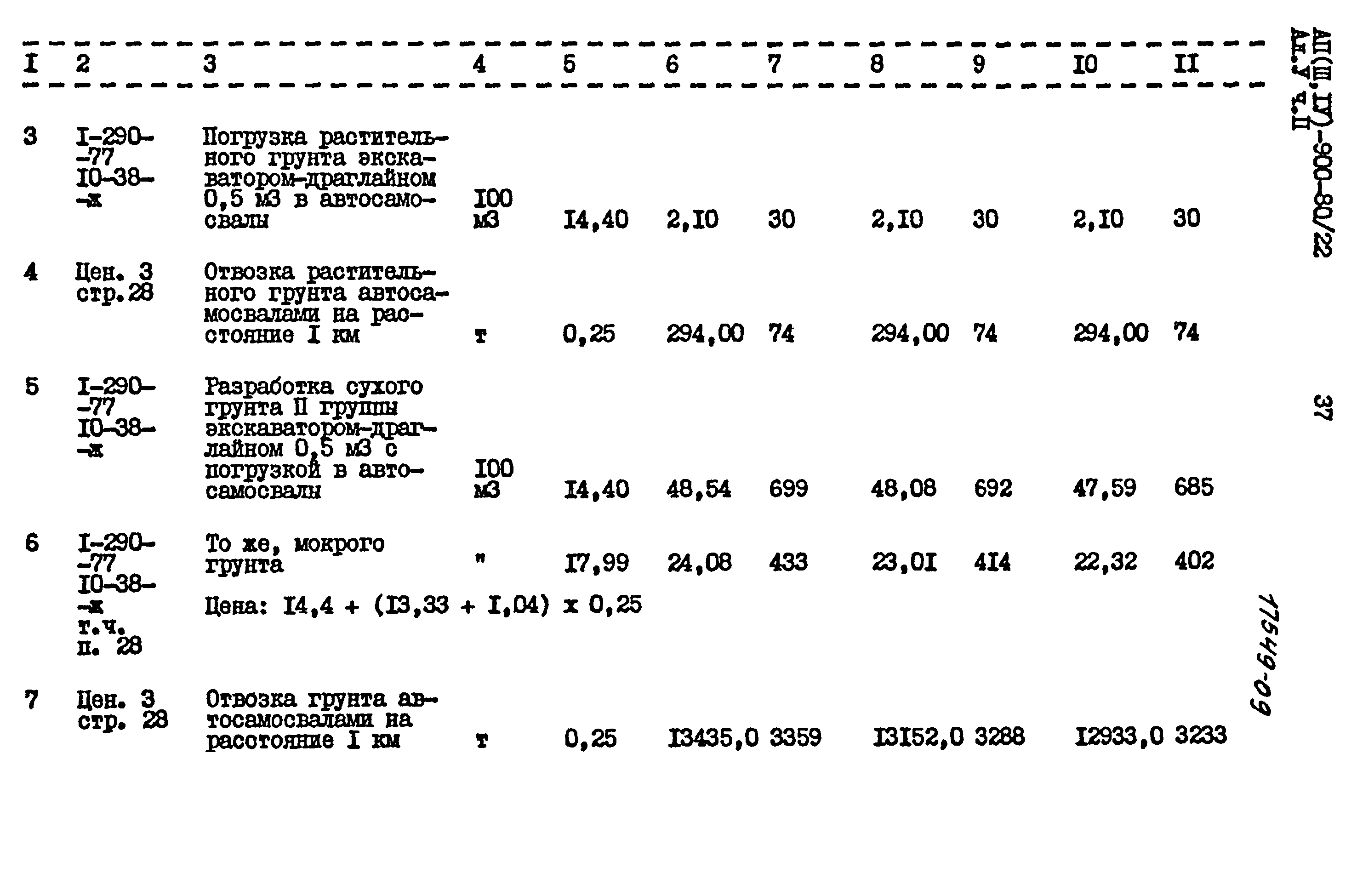 Типовой проект А-II,III,IV-900-80/22