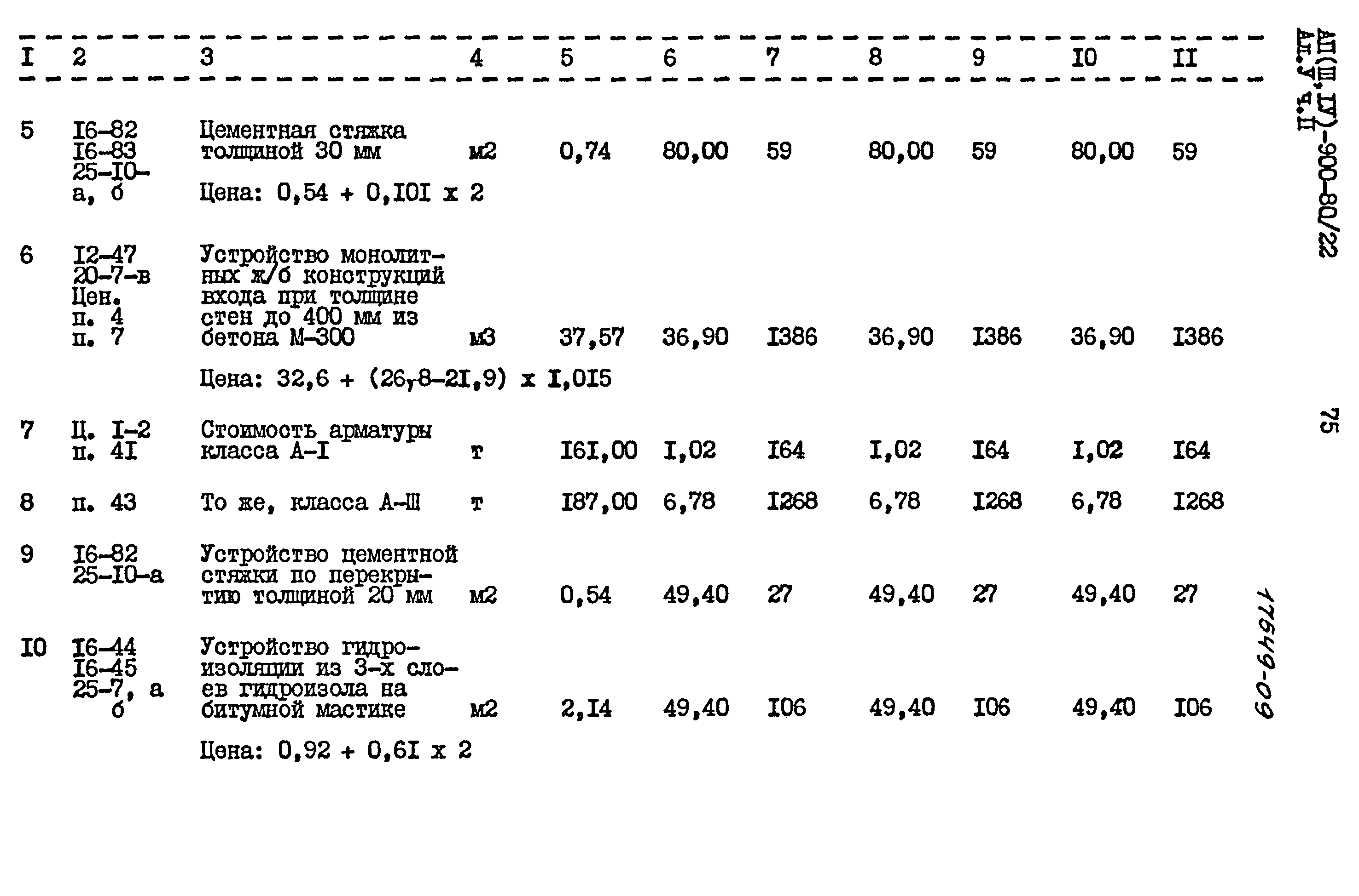 Типовой проект А-II,III,IV-900-80/22