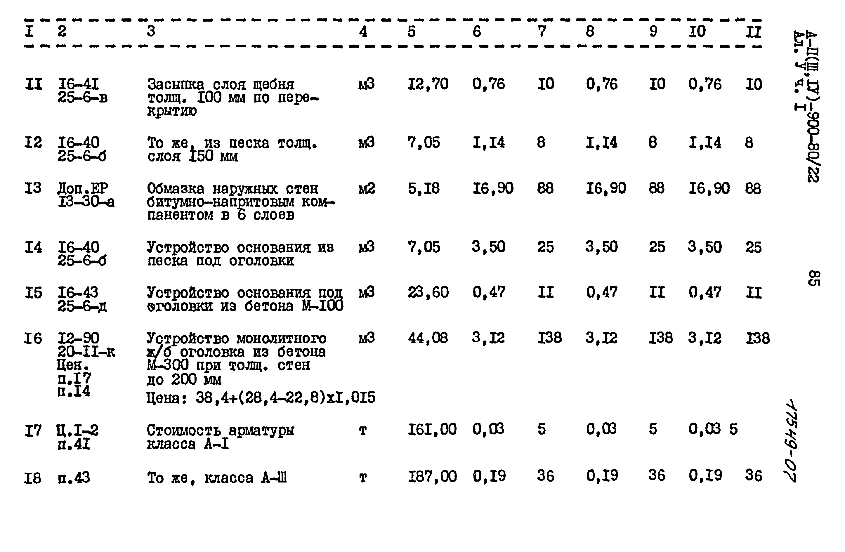 Типовой проект А-II,III,IV-900-80/22