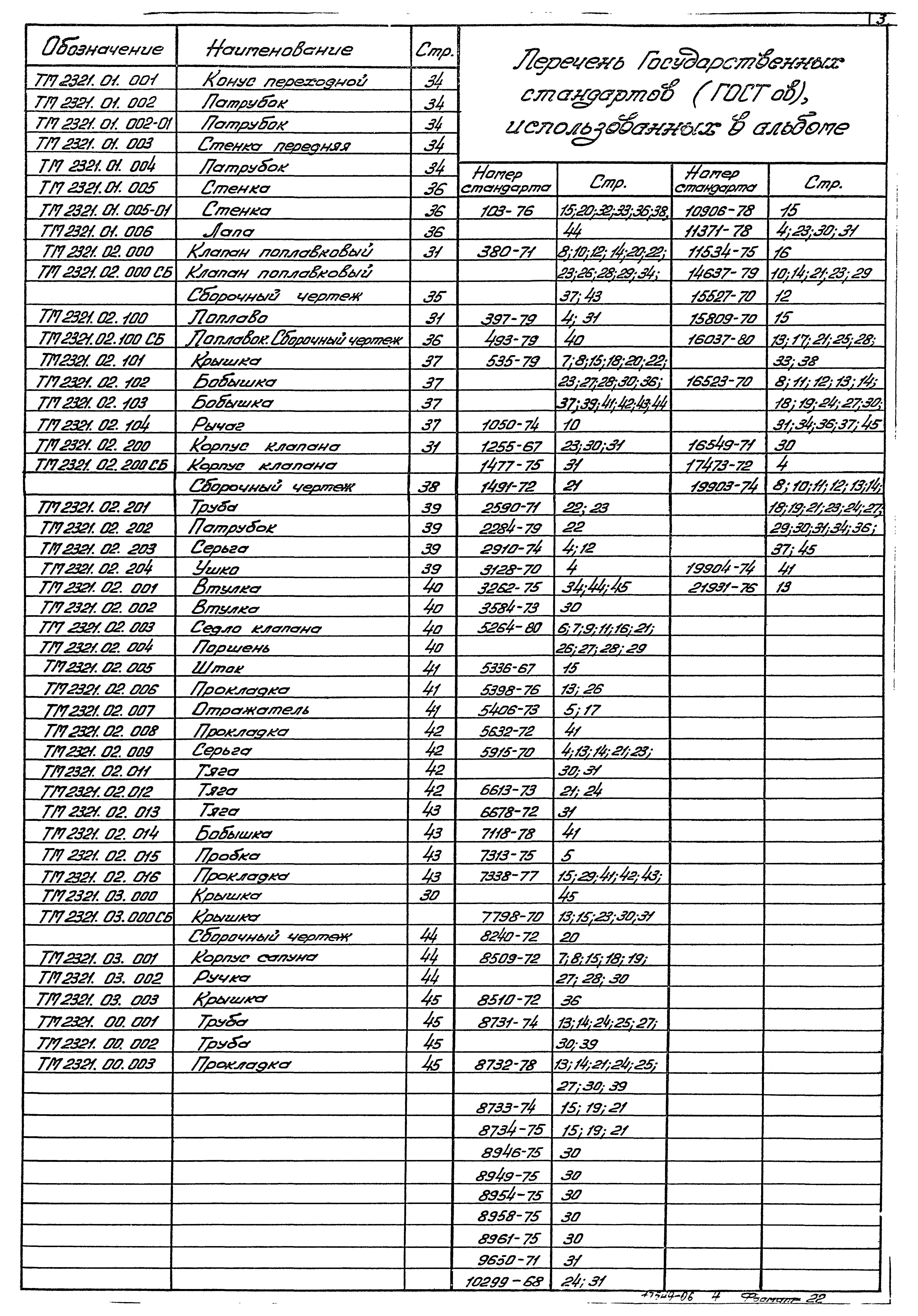 Типовой проект А-II,III,IV-900-80/22