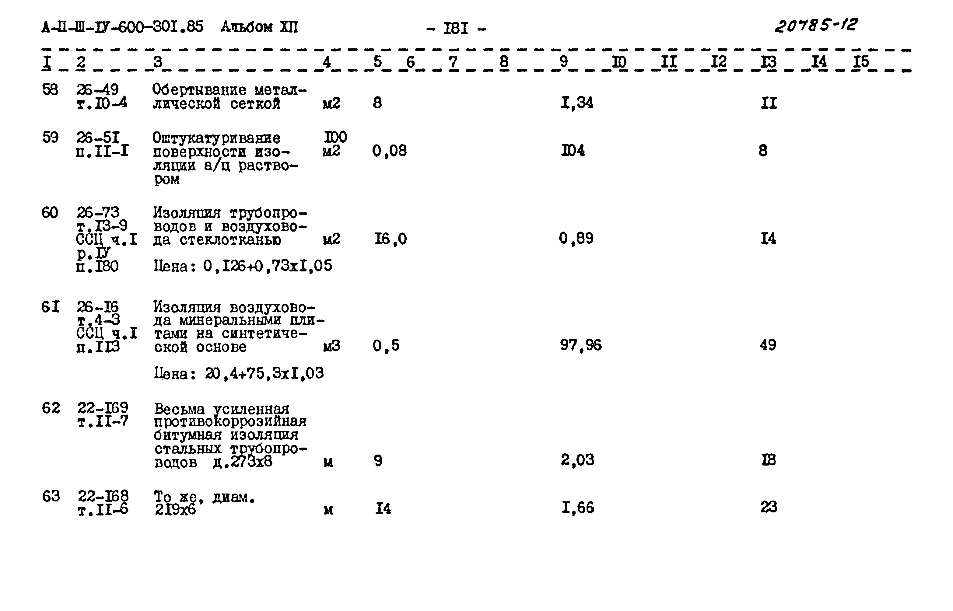 Типовой проект А-II,III,IV-600-301.85