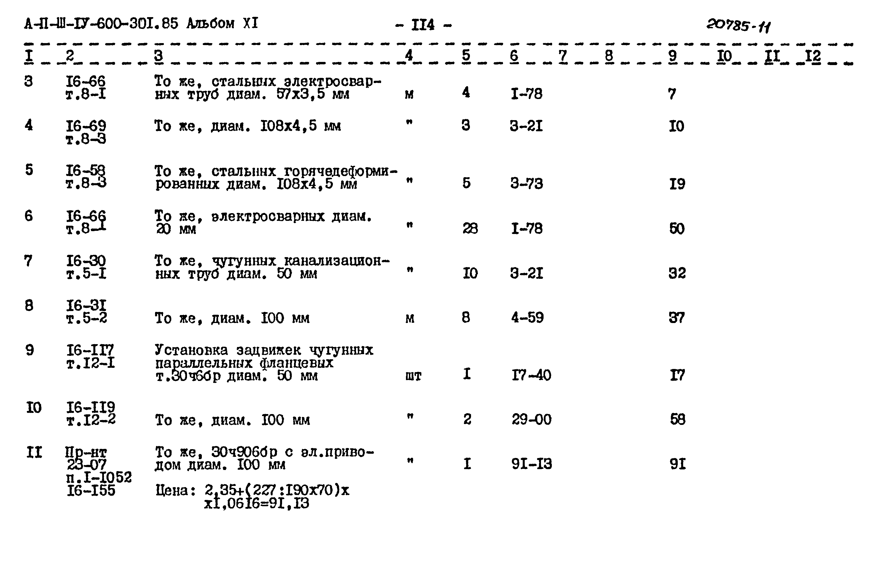 Типовой проект А-II,III,IV-600-301.85