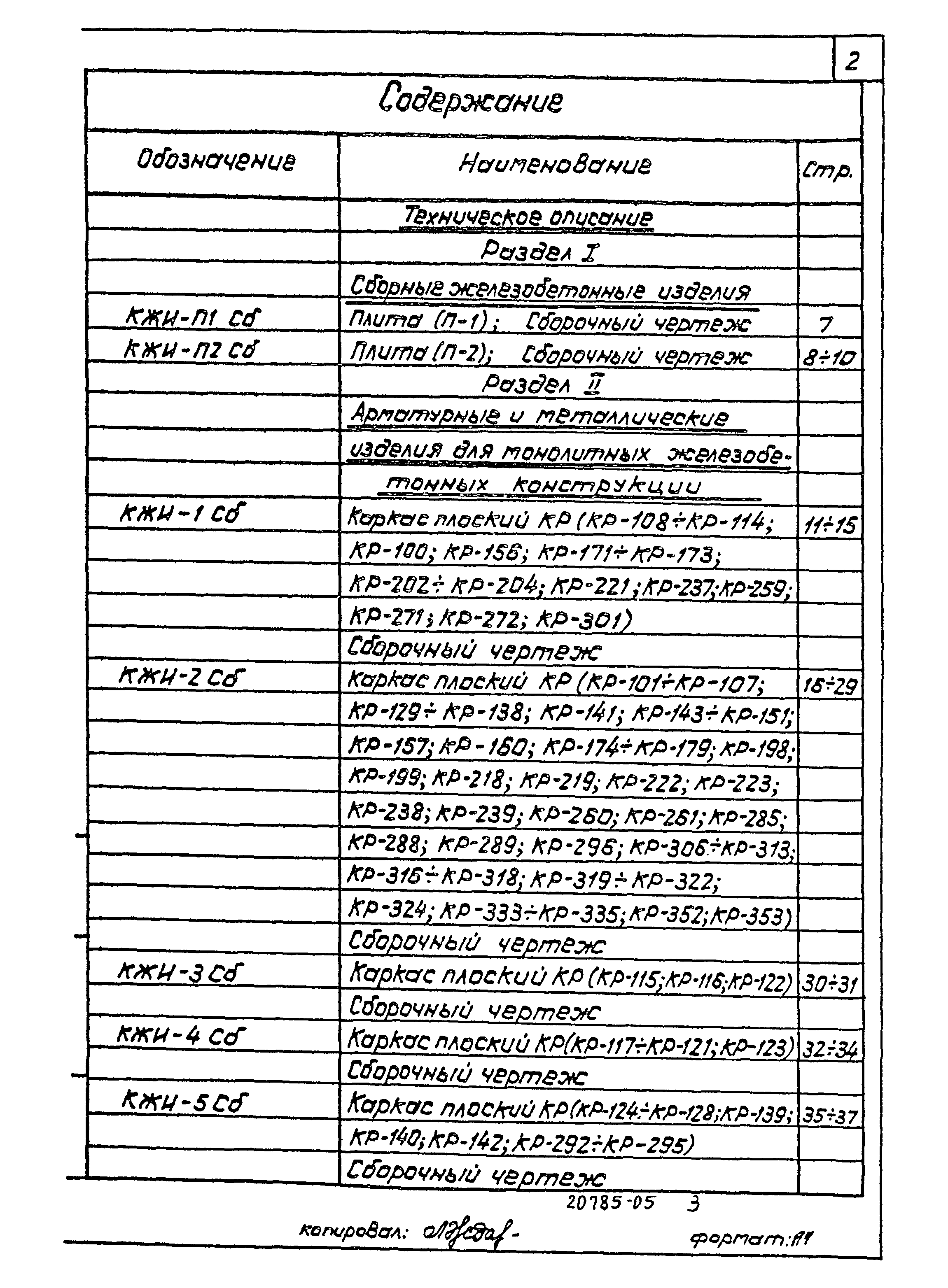 Типовой проект А-II,III,IV-600-301.85