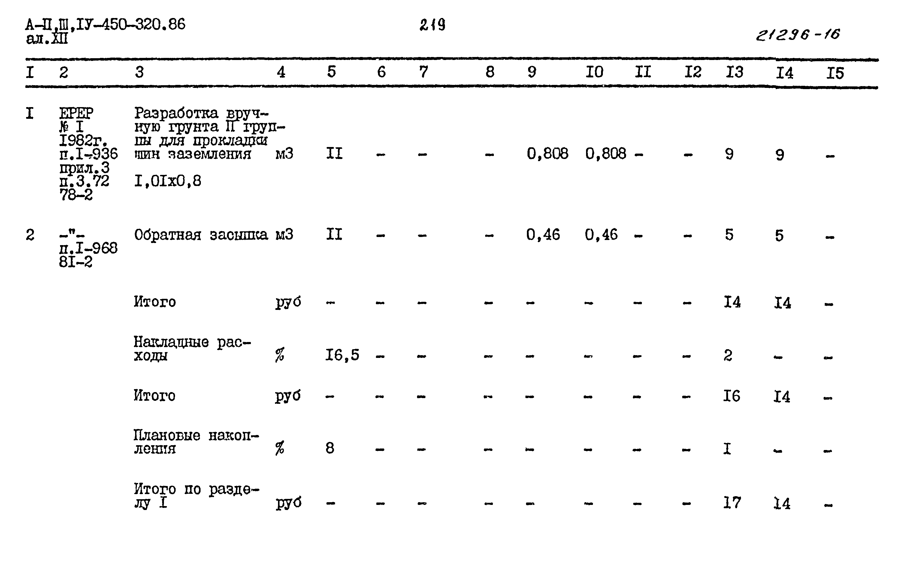 Типовой проект А-II,III,IV-450-320.86