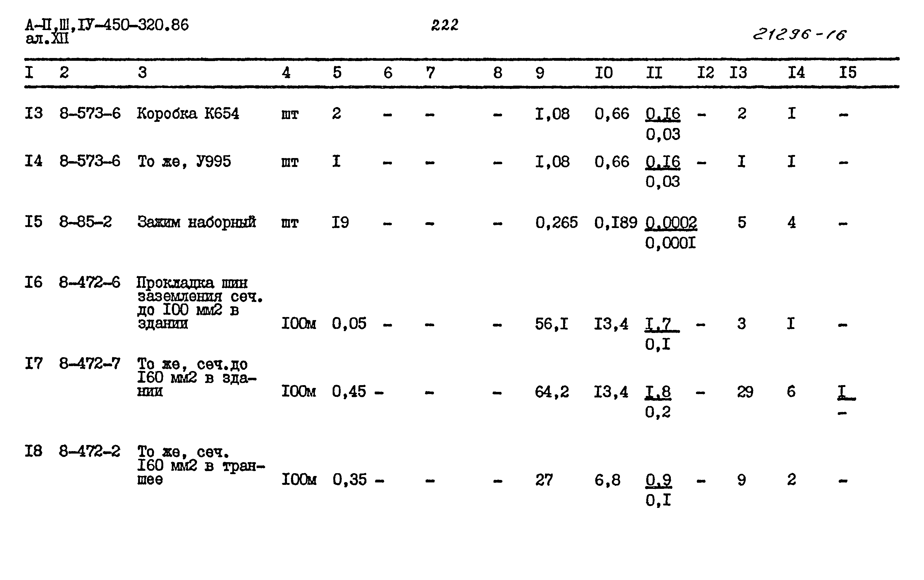 Типовой проект А-II,III,IV-450-320.86