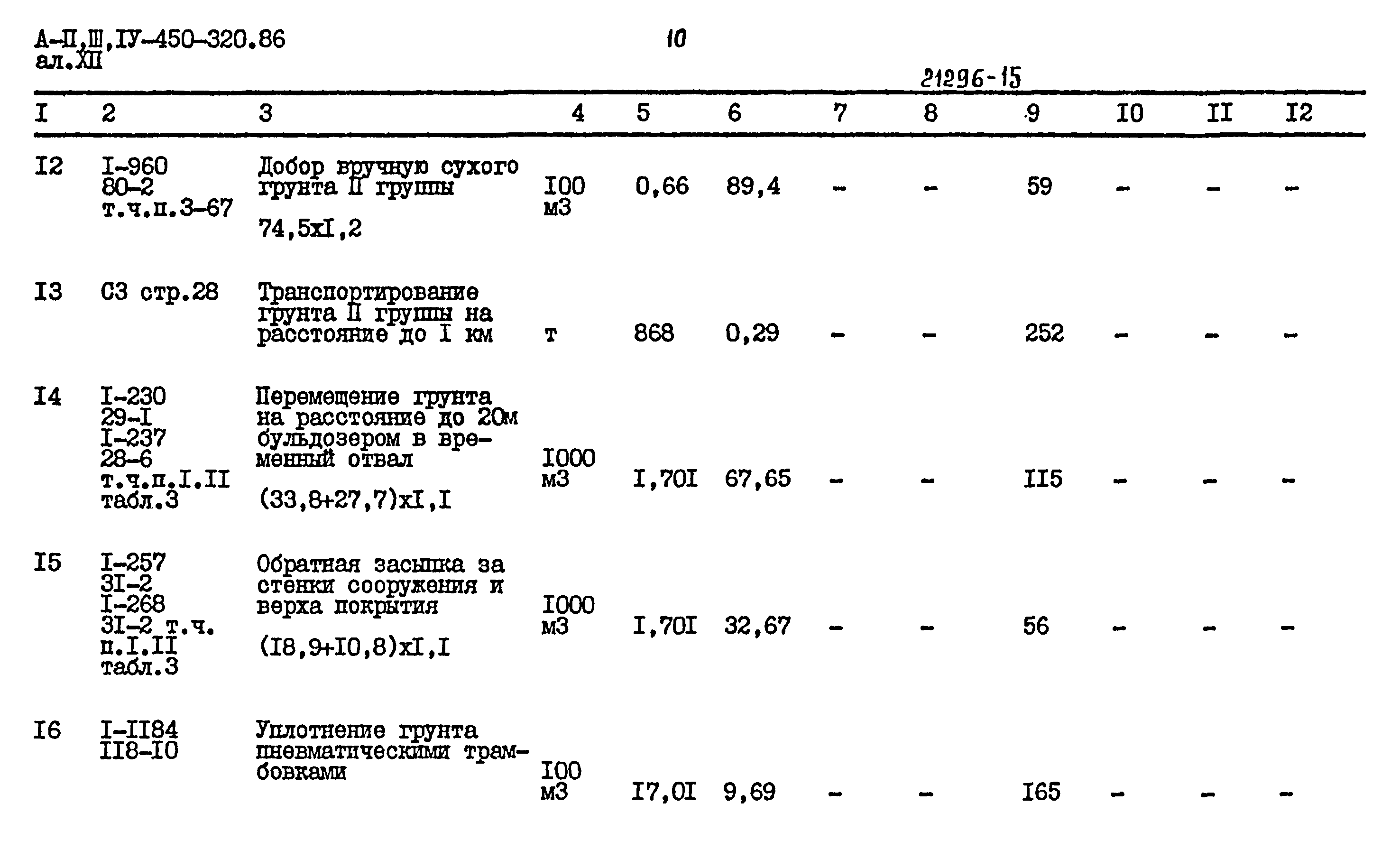 Типовой проект А-II,III,IV-450-320.86
