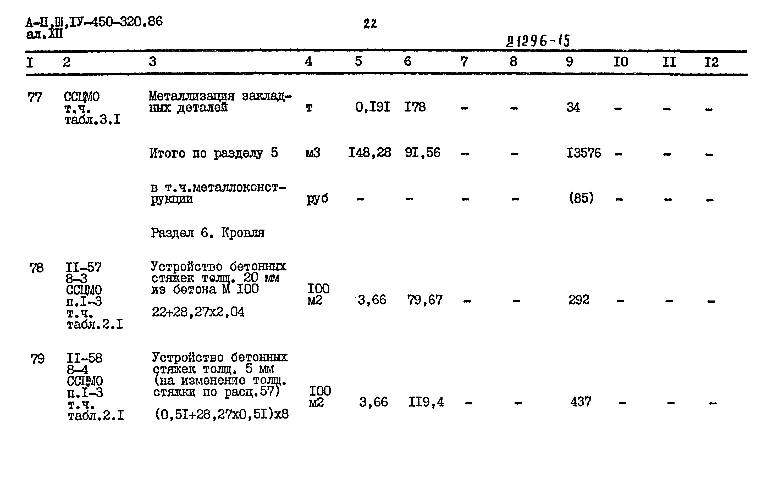 Типовой проект А-II,III,IV-450-320.86