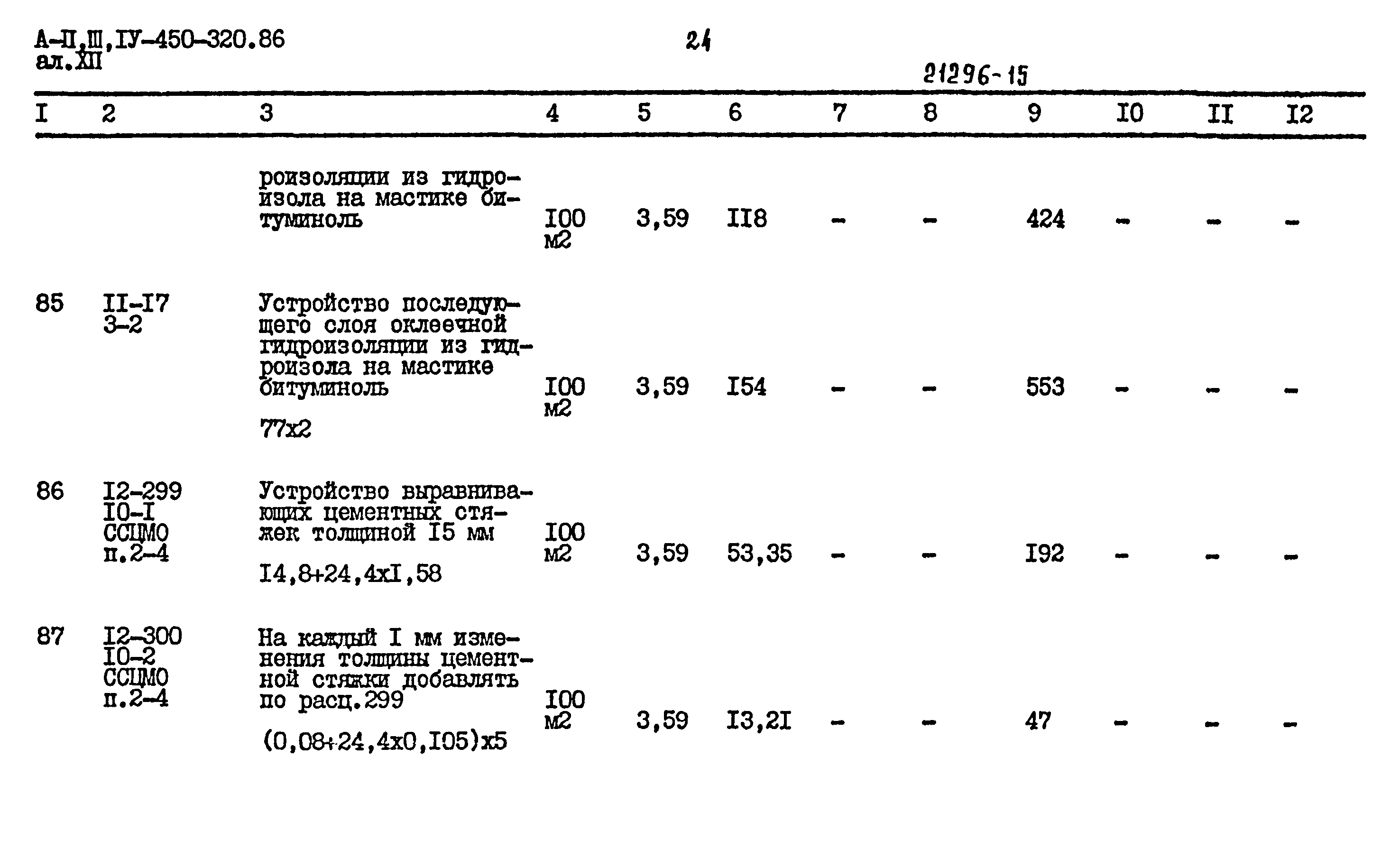Типовой проект А-II,III,IV-450-320.86