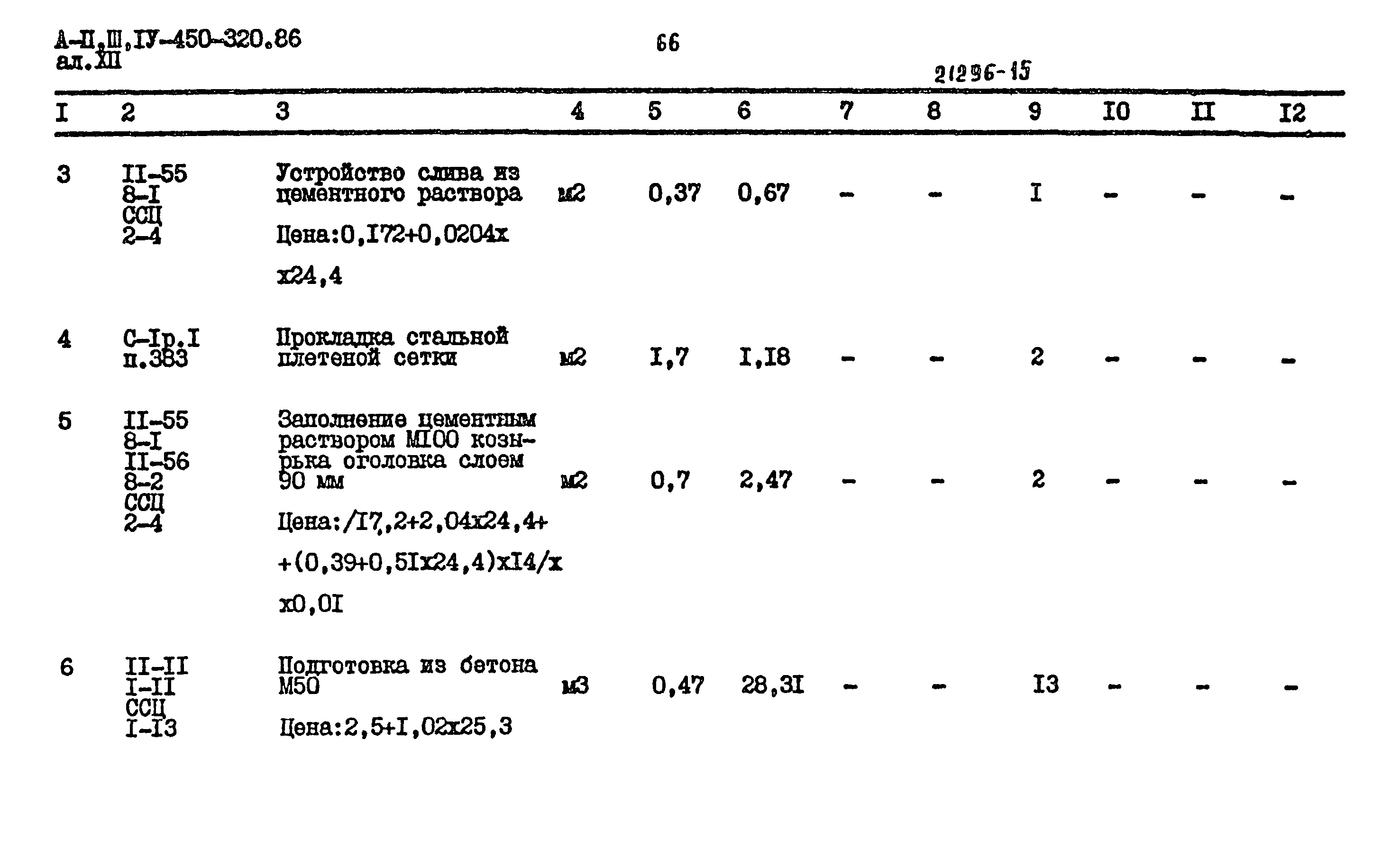 Типовой проект А-II,III,IV-450-320.86