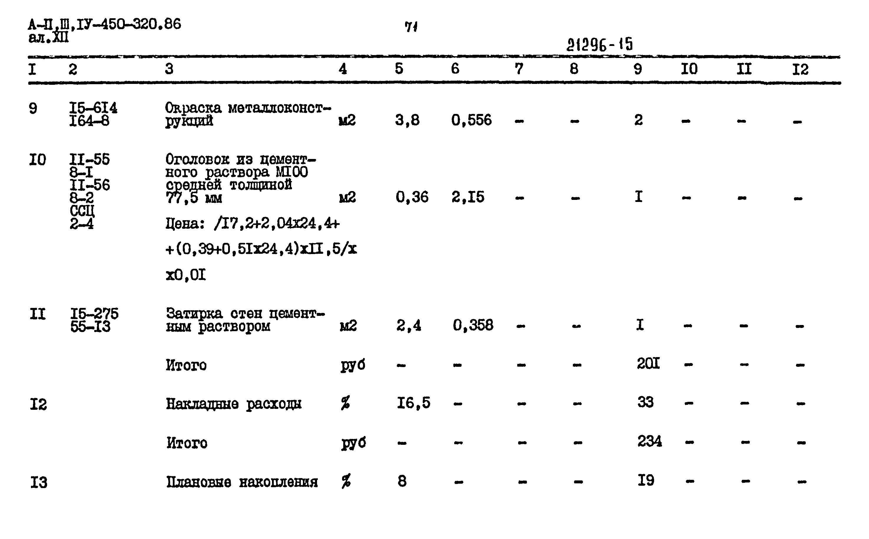 Типовой проект А-II,III,IV-450-320.86