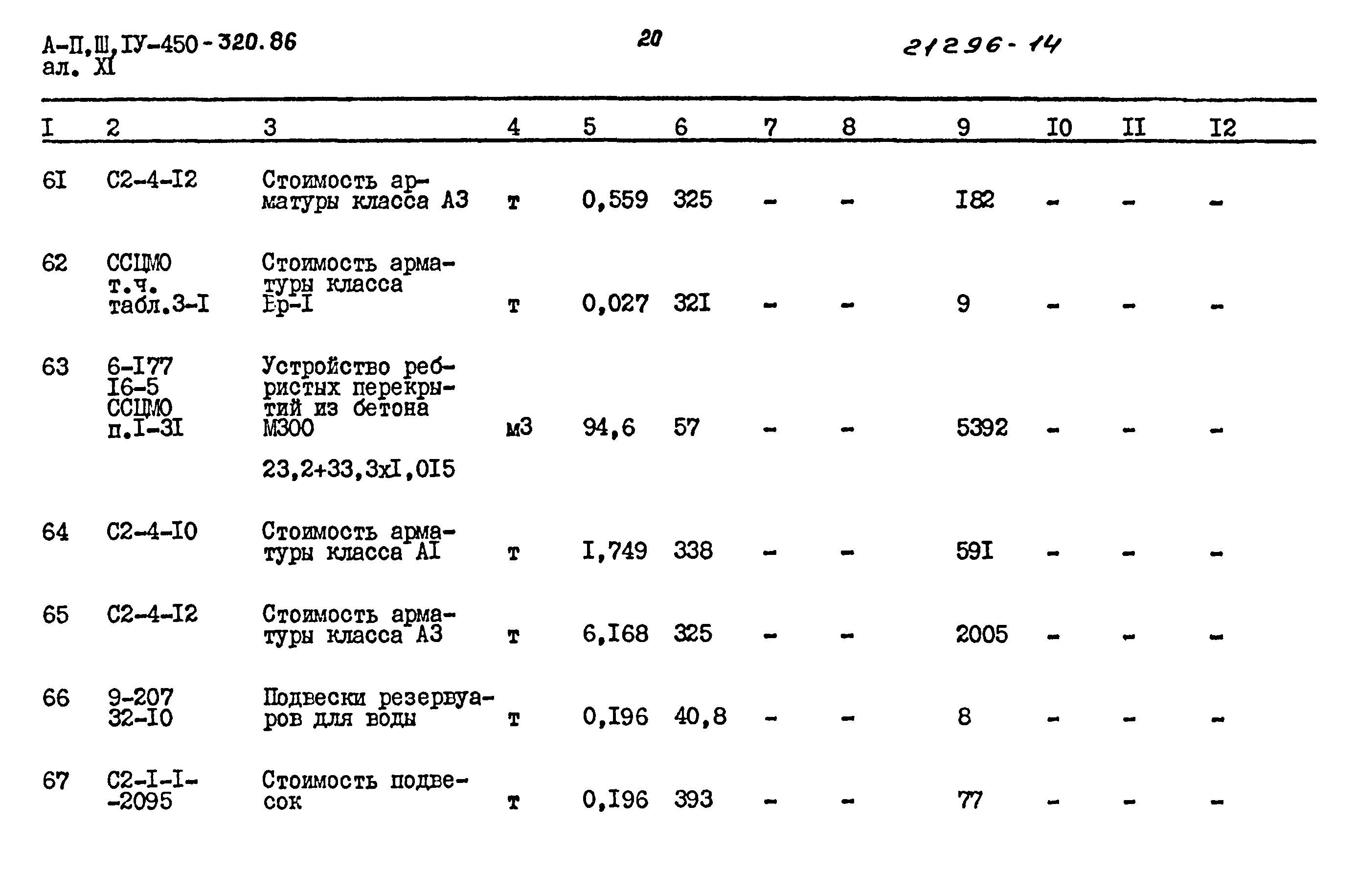 Типовой проект А-II,III,IV-450-320.86