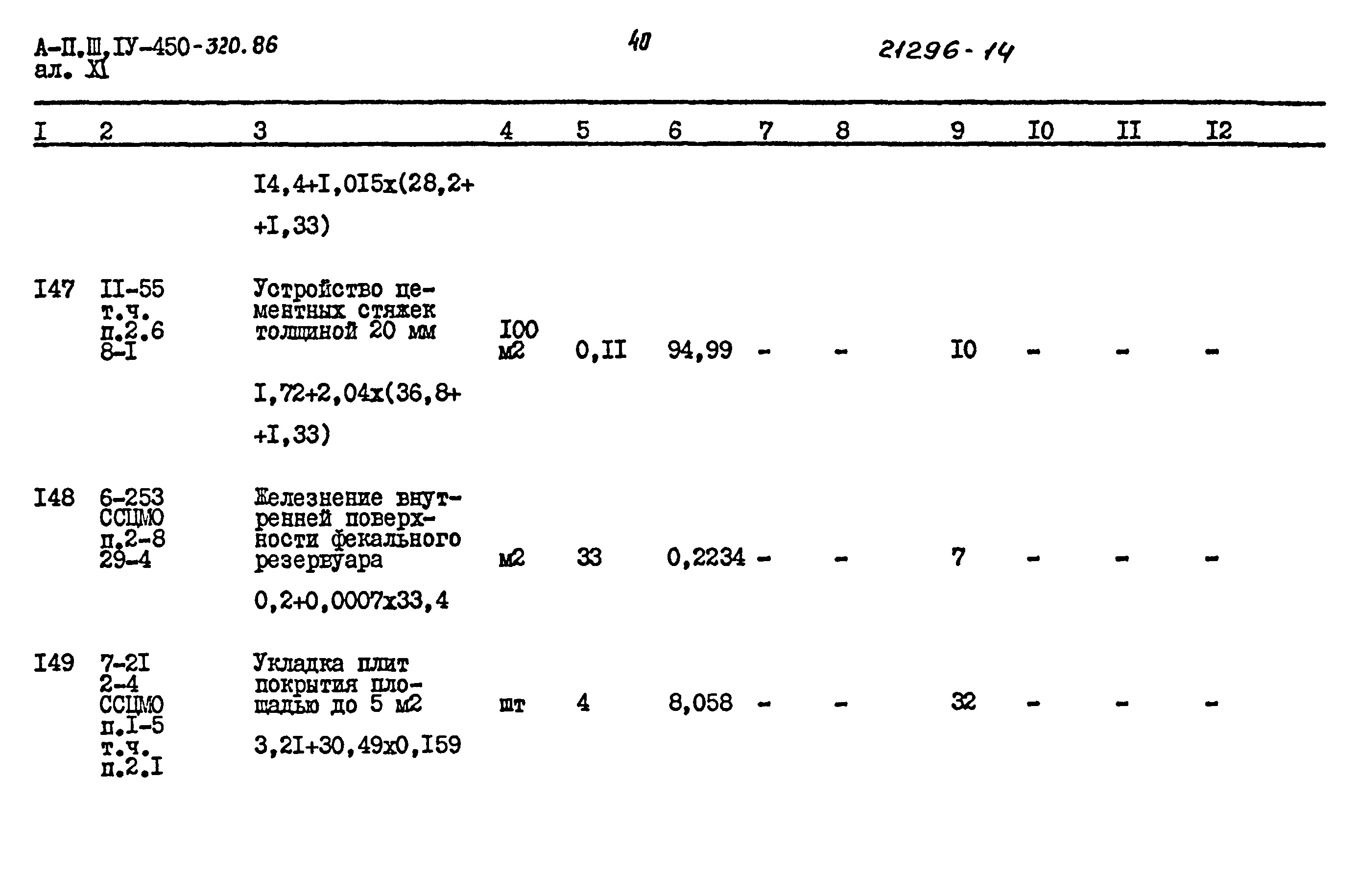 Типовой проект А-II,III,IV-450-320.86