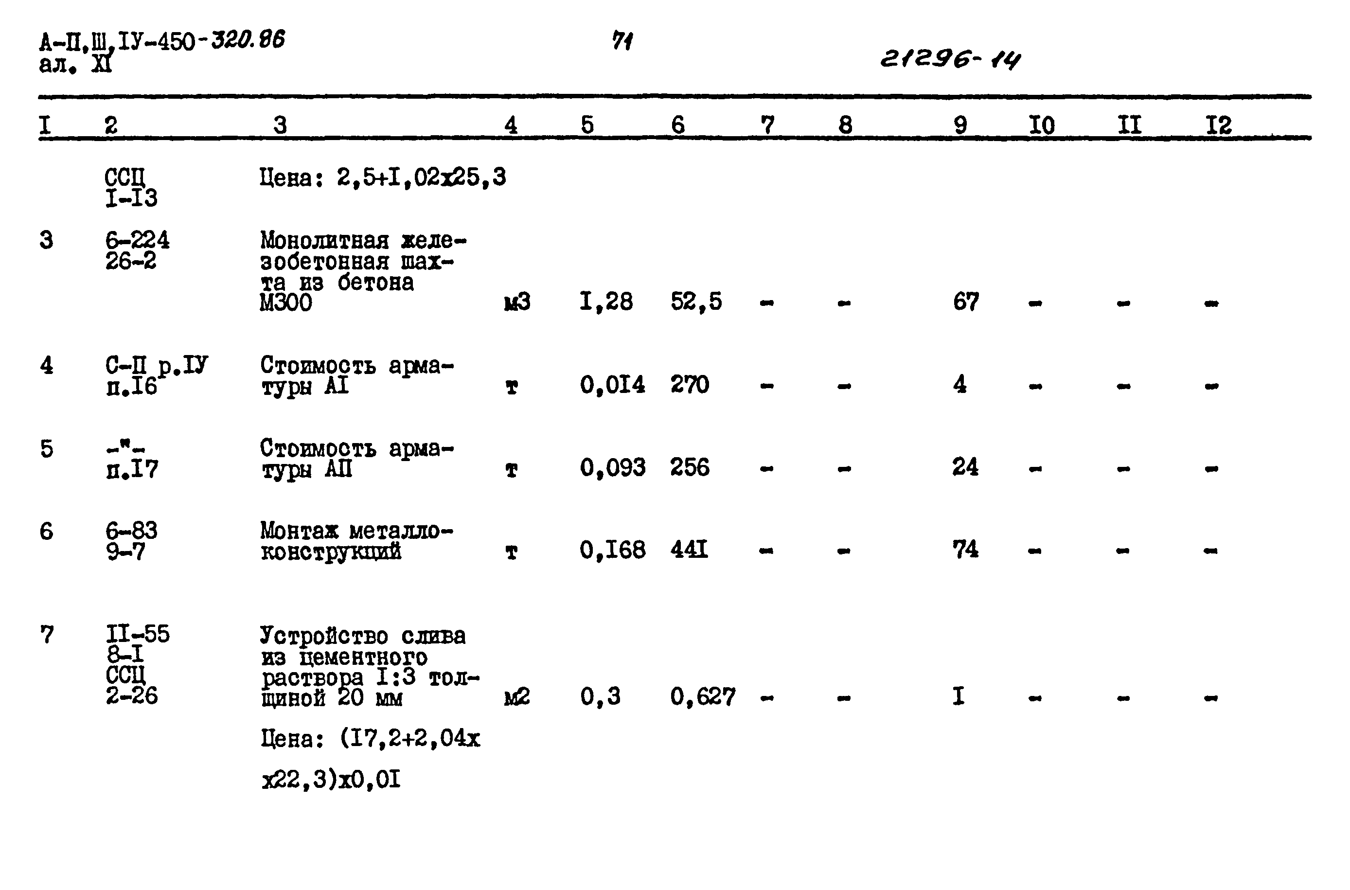 Типовой проект А-II,III,IV-450-320.86
