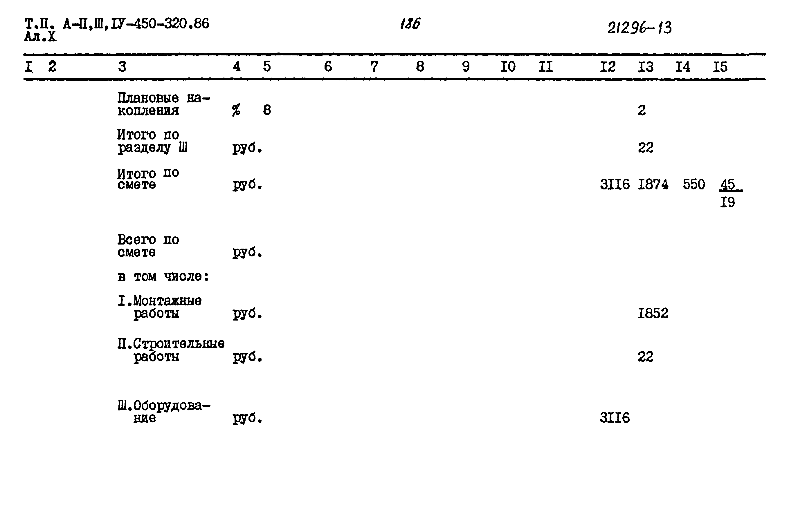 Типовой проект А-II,III,IV-450-320.86