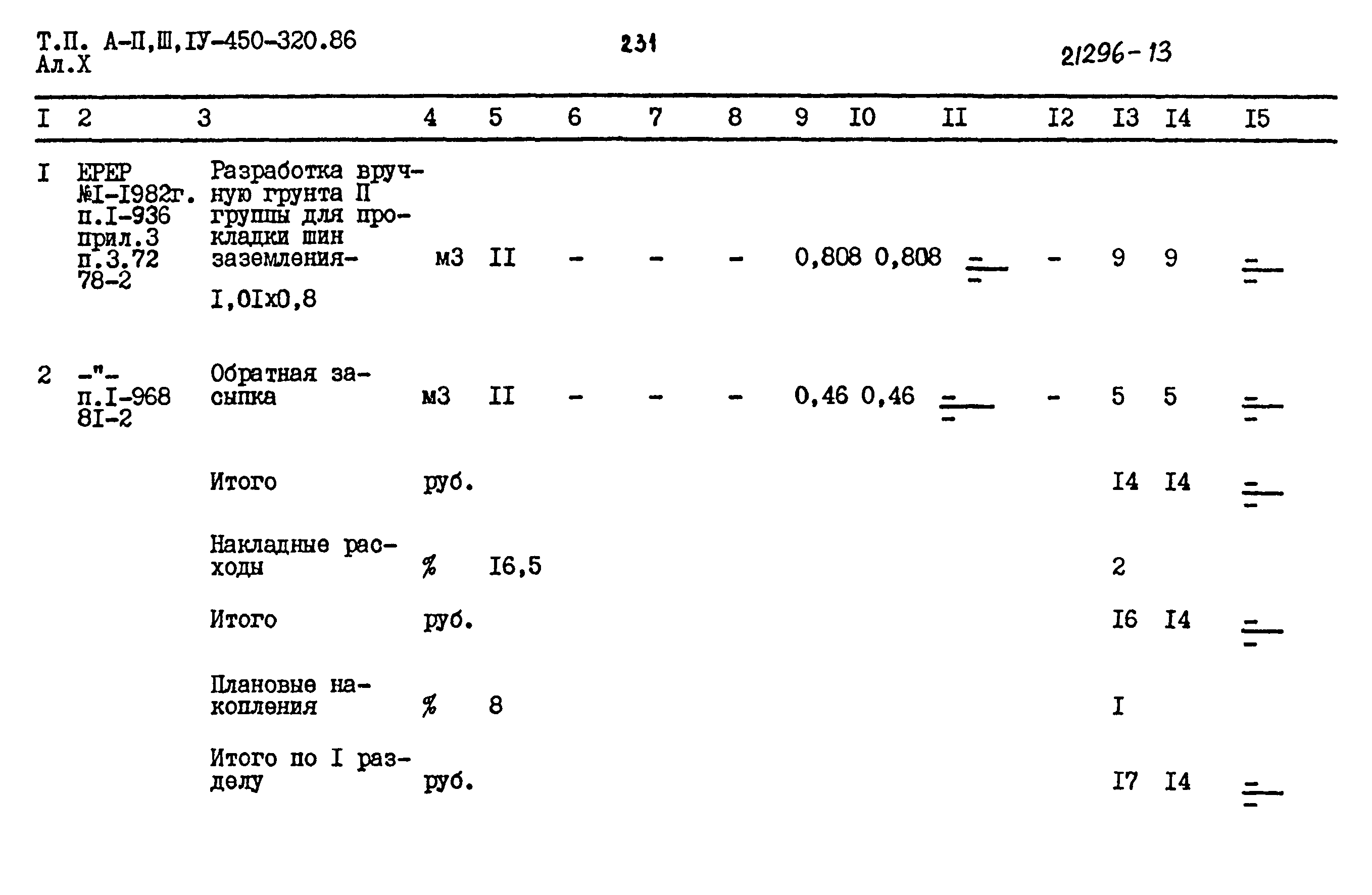 Типовой проект А-II,III,IV-450-320.86