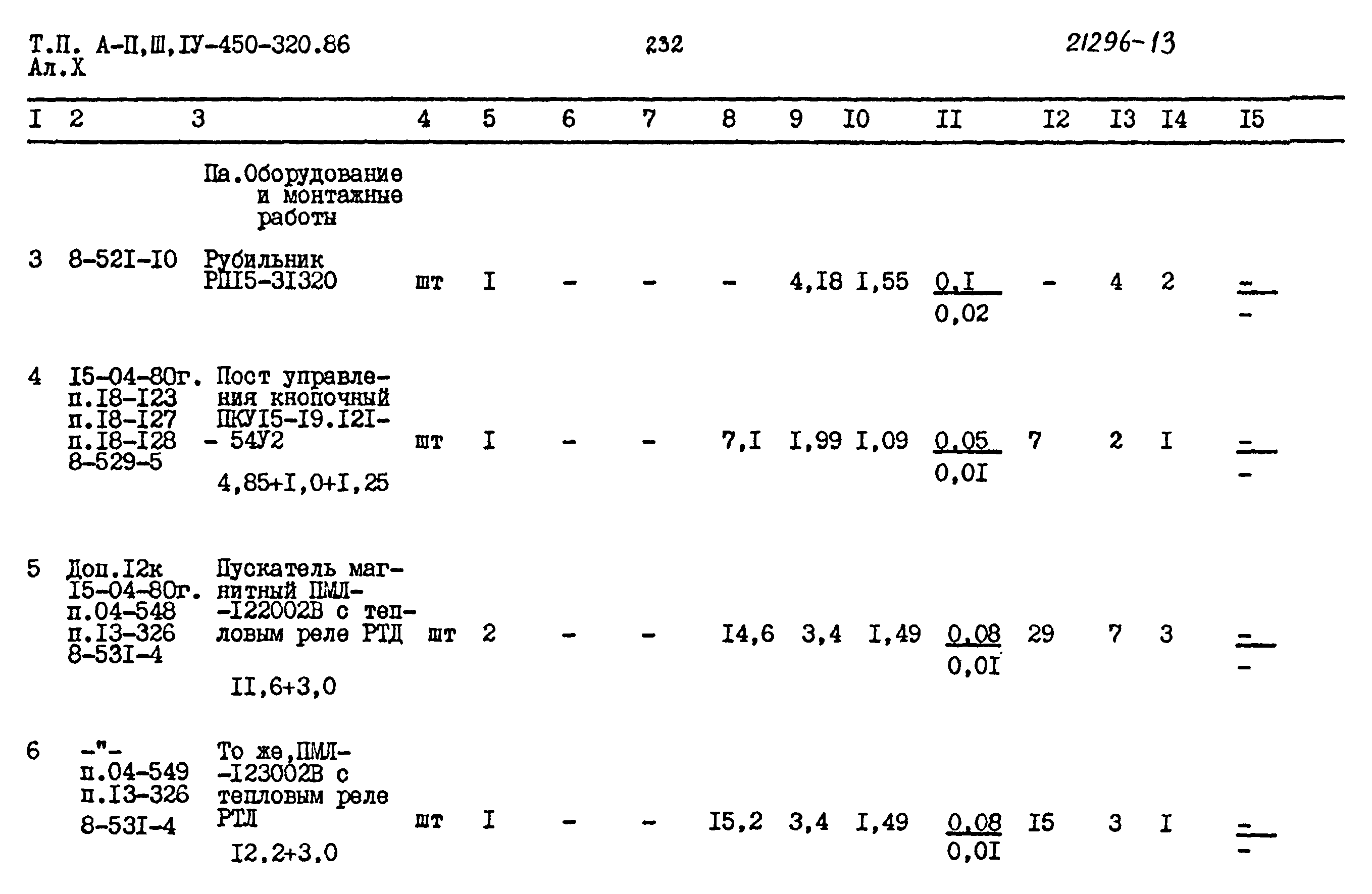 Типовой проект А-II,III,IV-450-320.86