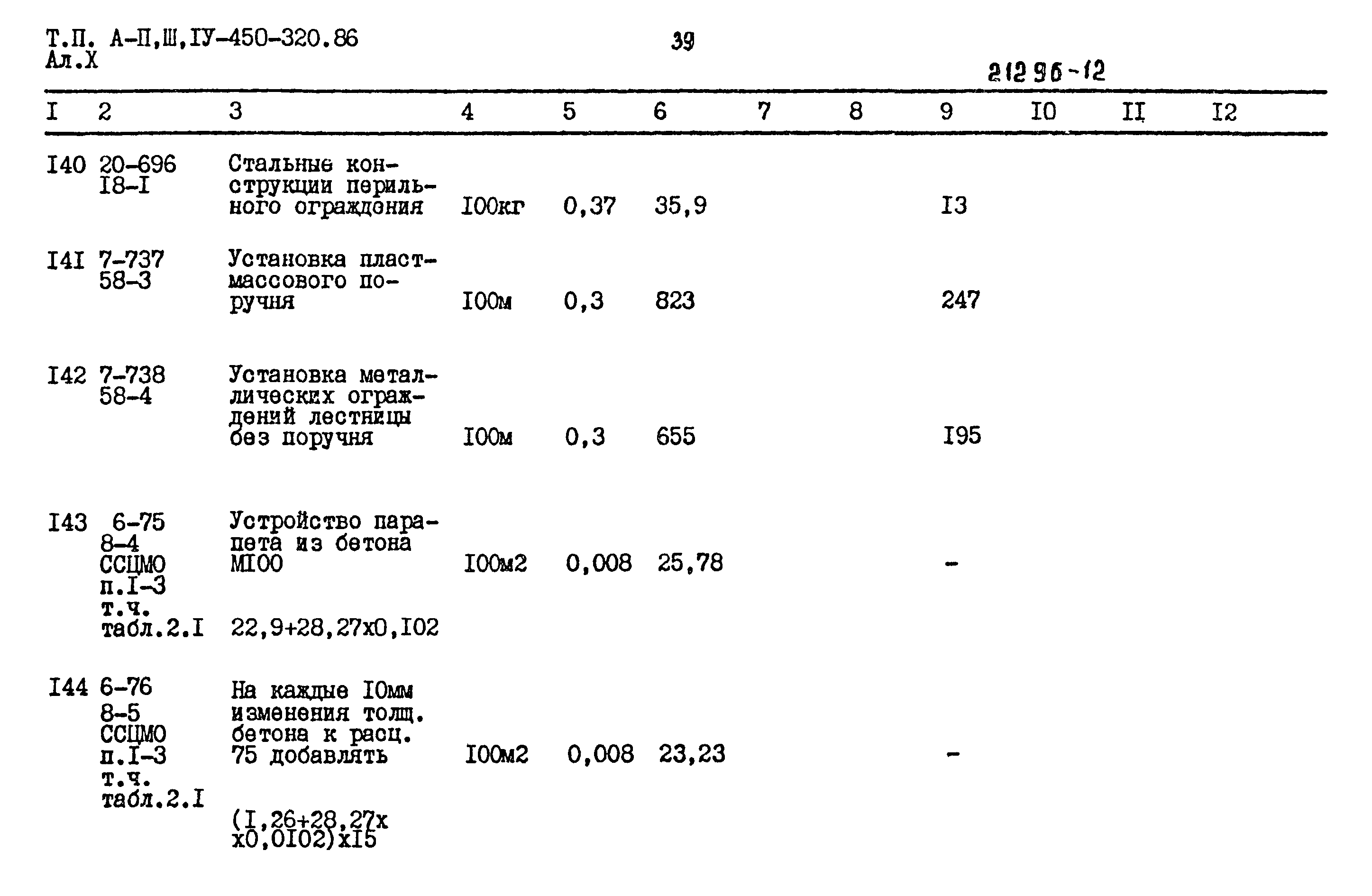 Типовой проект А-II,III,IV-450-320.86