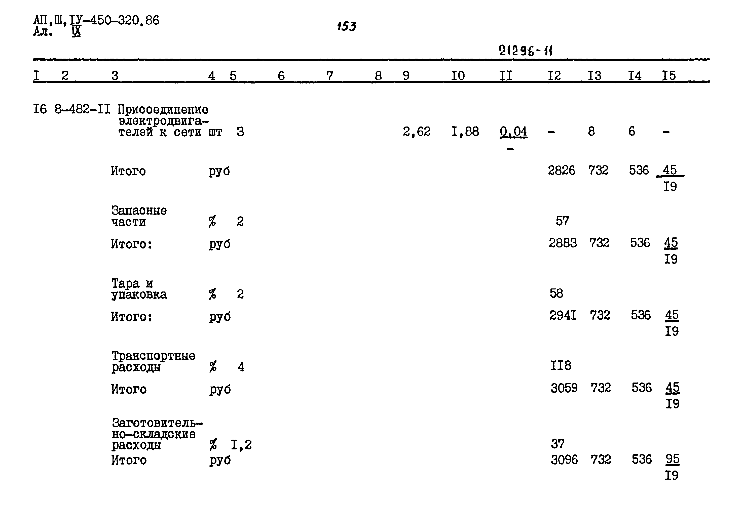 Типовой проект А-II,III,IV-450-320.86