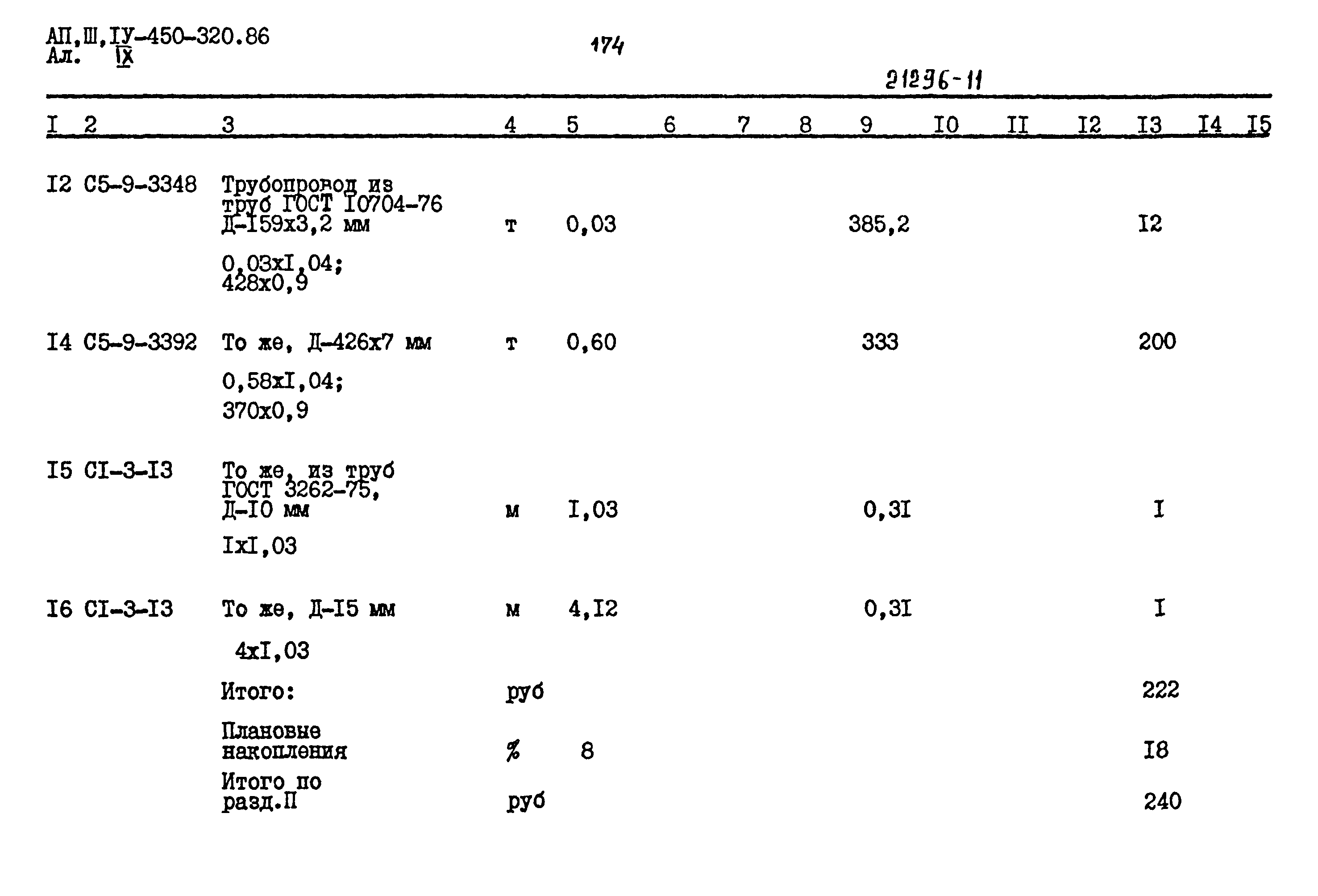 Типовой проект А-II,III,IV-450-320.86