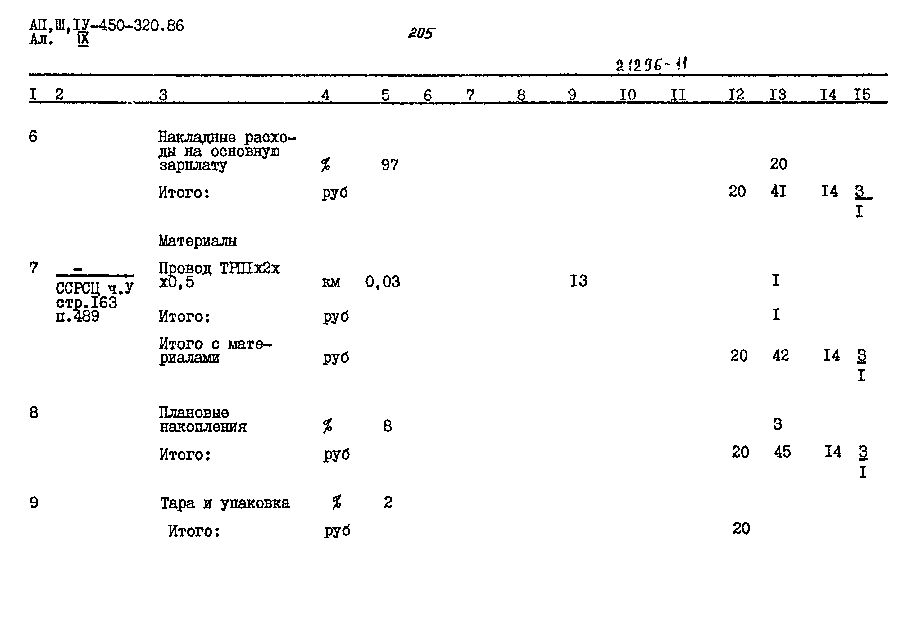 Типовой проект А-II,III,IV-450-320.86